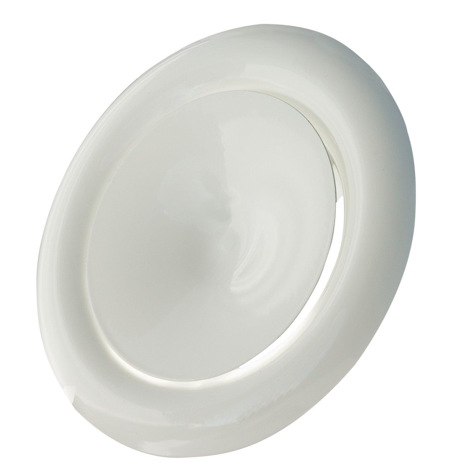 White Anemostat Intake Ceiling Valve, 100mm