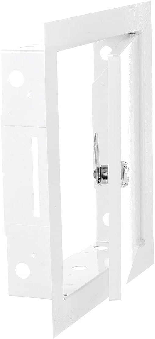 Lockable White Access Panel Service Door, 200mm x 300mm