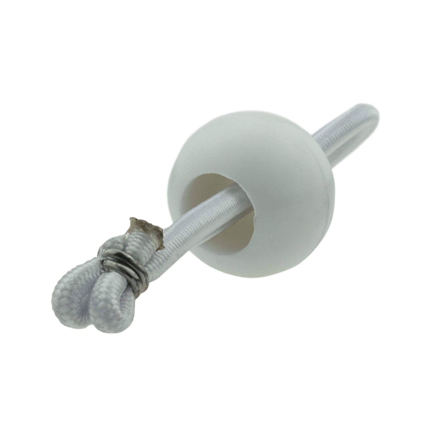4" White Bungee Balls, (x60)