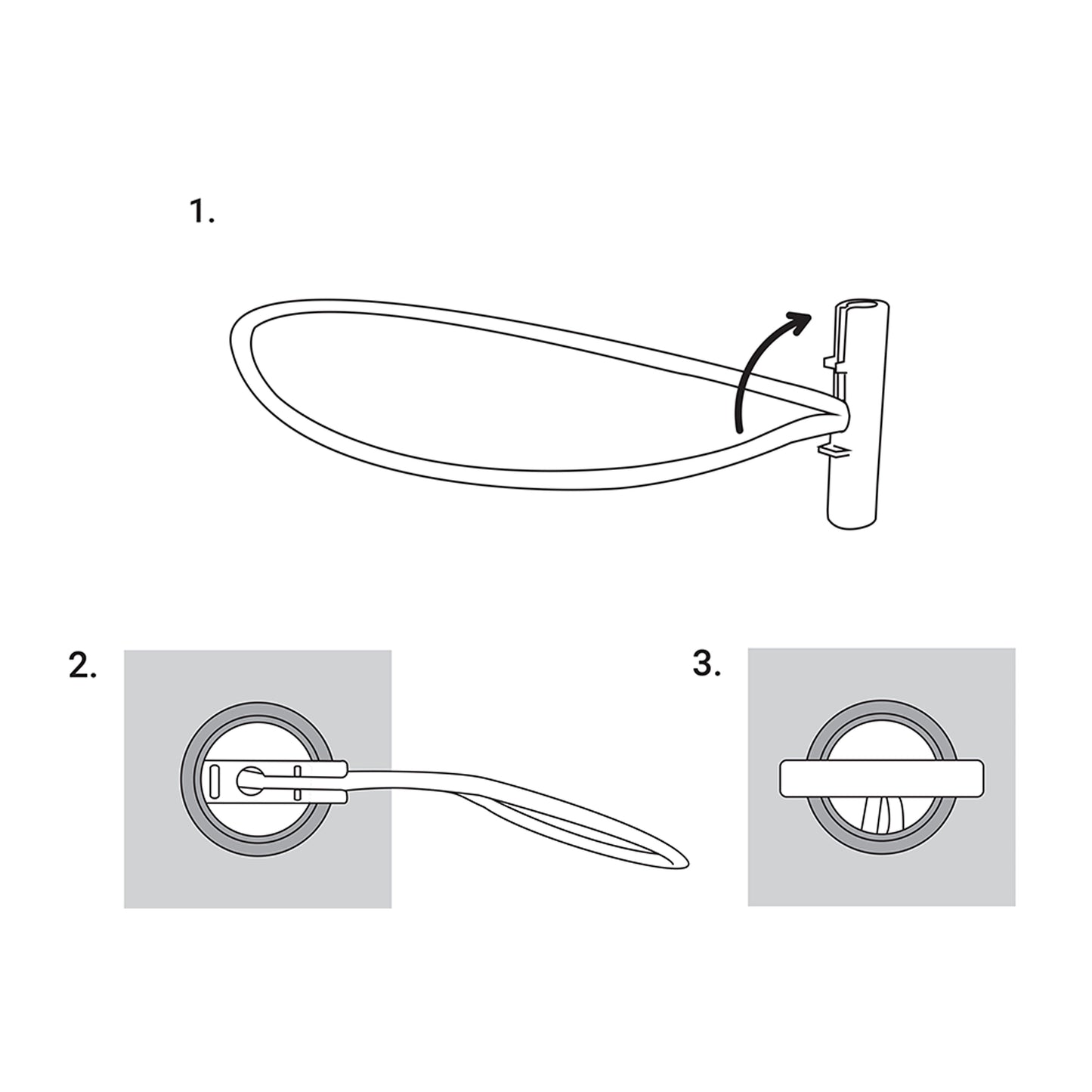 Bungee Loops with Metal T Bar, 6"