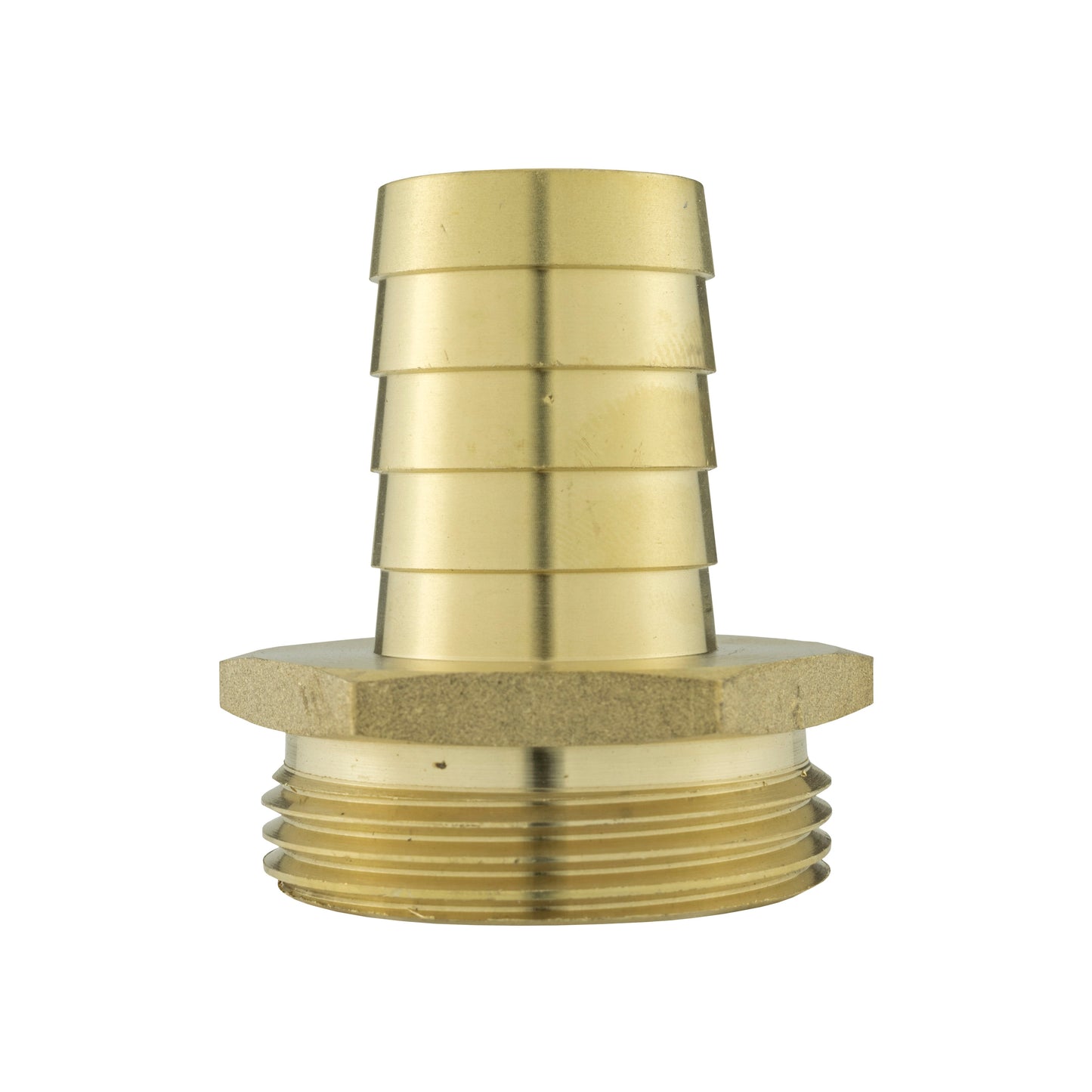 Brass 25mm Barbed Joiner with 1.25" BSP Male Thread