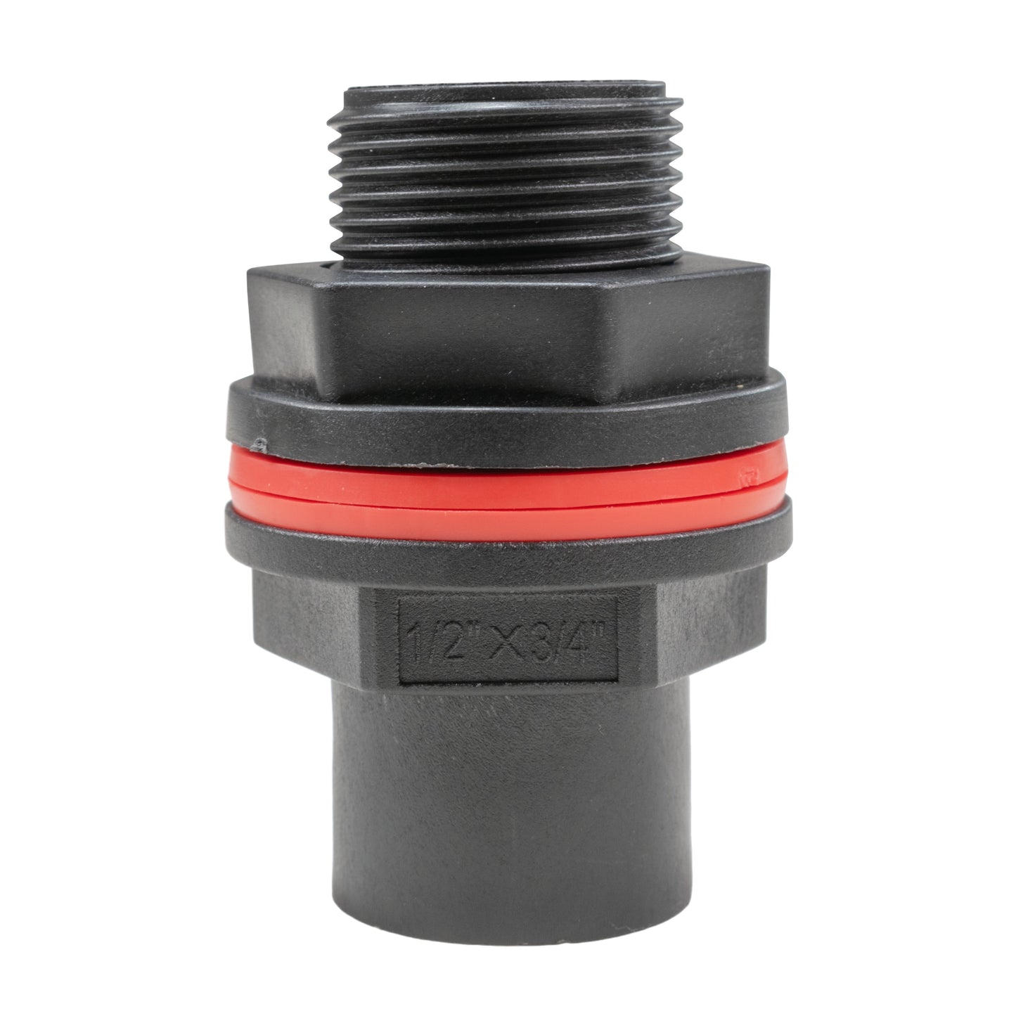 Water Butt Tank Adapter, 3/4" BSPM to 1/2" BSPF