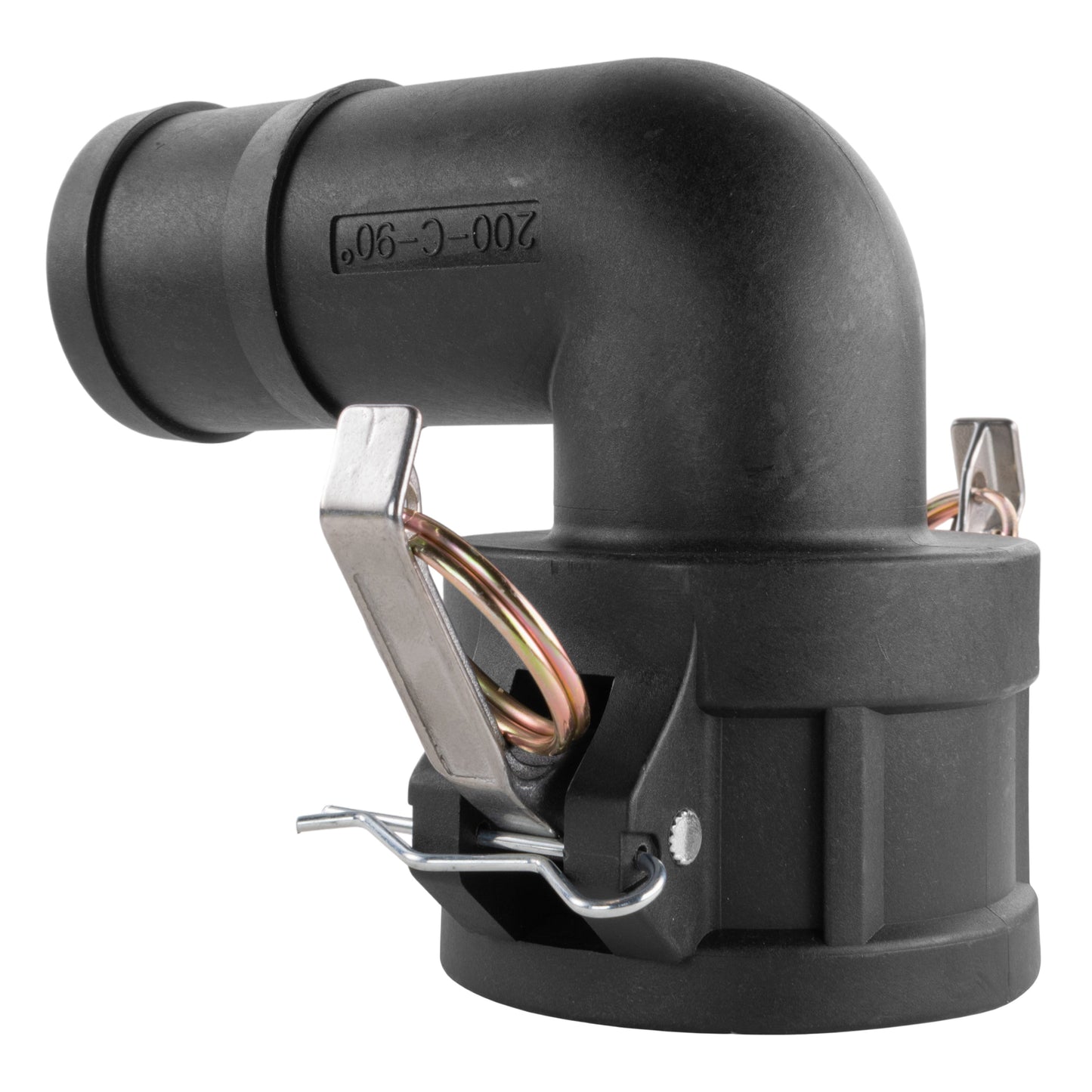Type C Camlock Pipe Elbow Connector, 3"