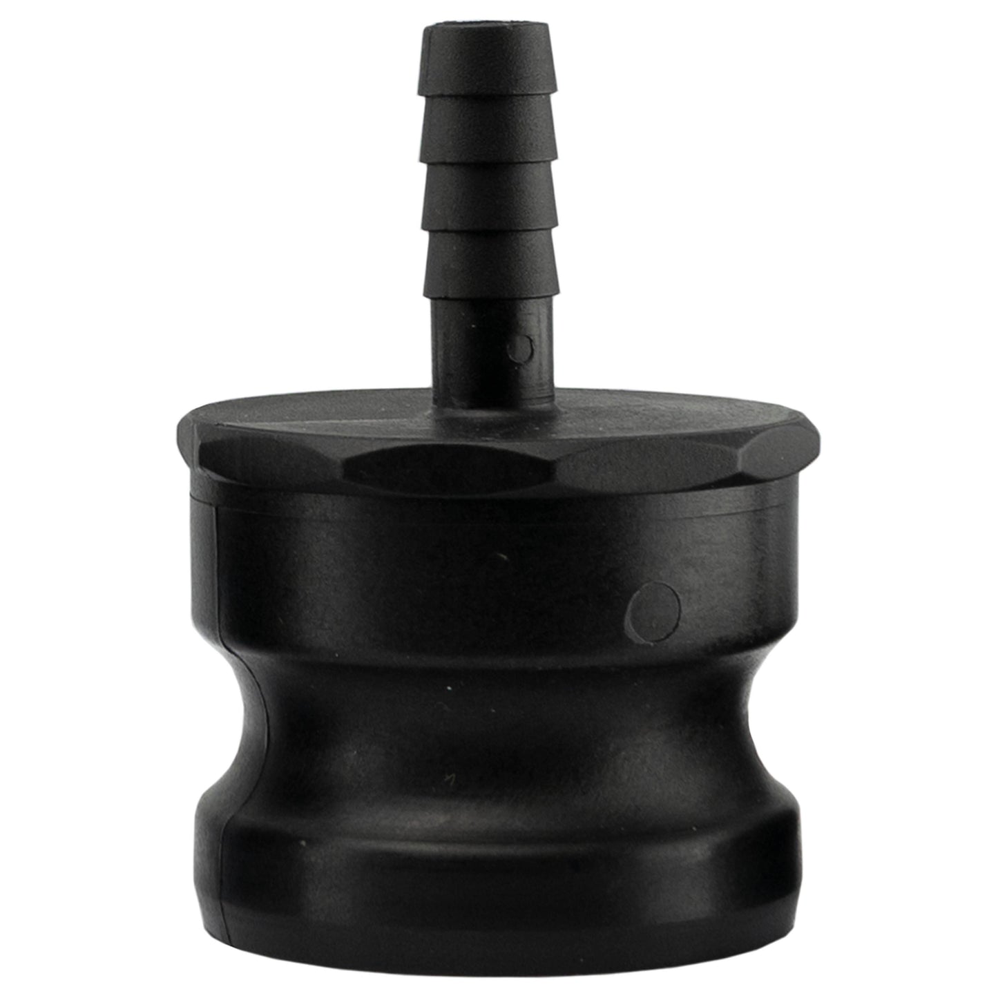 Type E Camlock Pipe Connector, 2" - 1/2" Barb