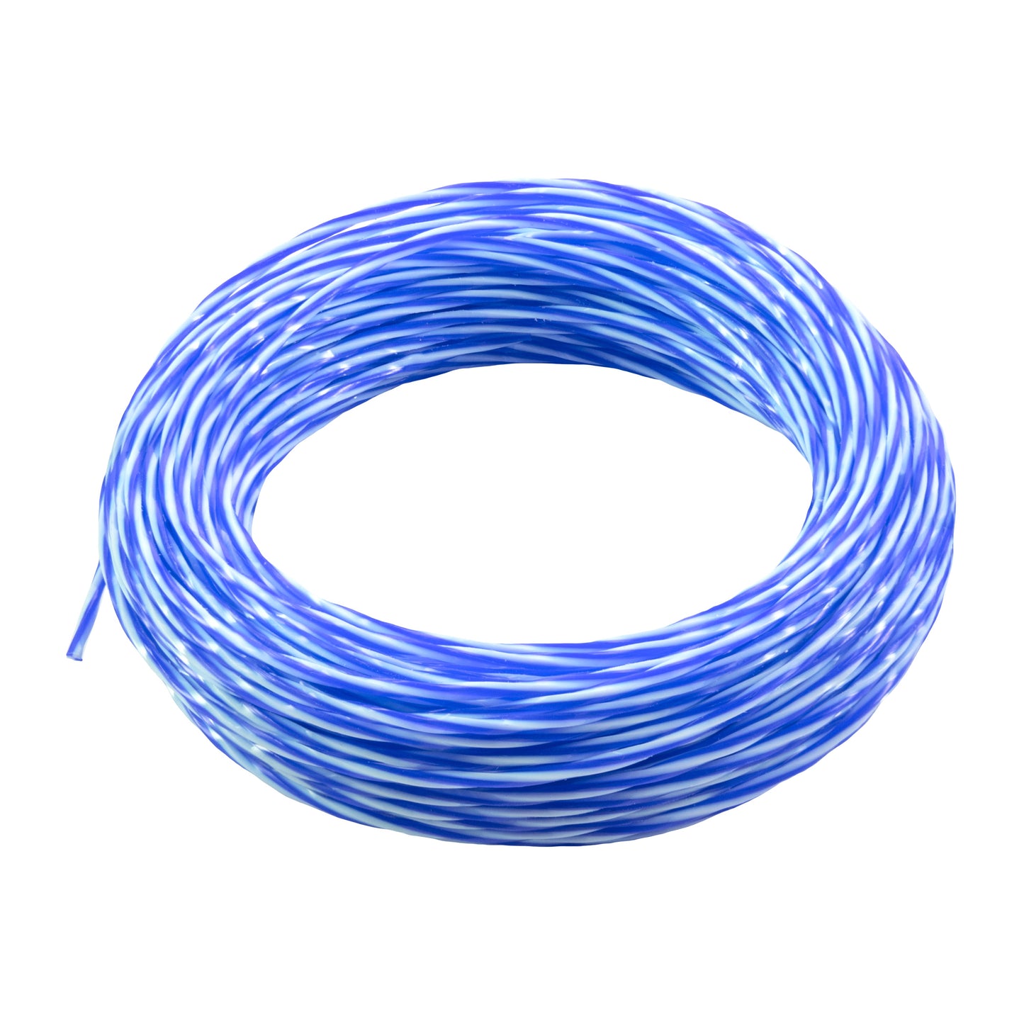 15m Dual Core Twisted Blue Chess Trimmer Line, 2mm