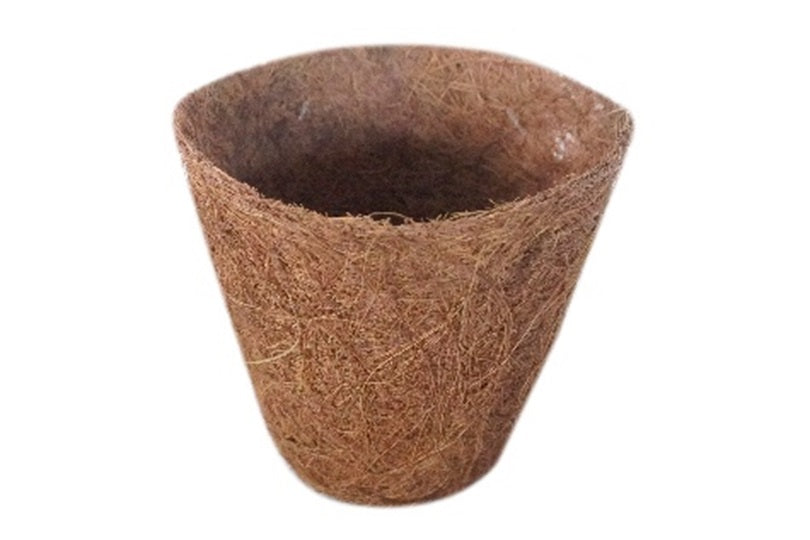 Organic Coconut Coir Fibre Natural Compostable Growing Pot