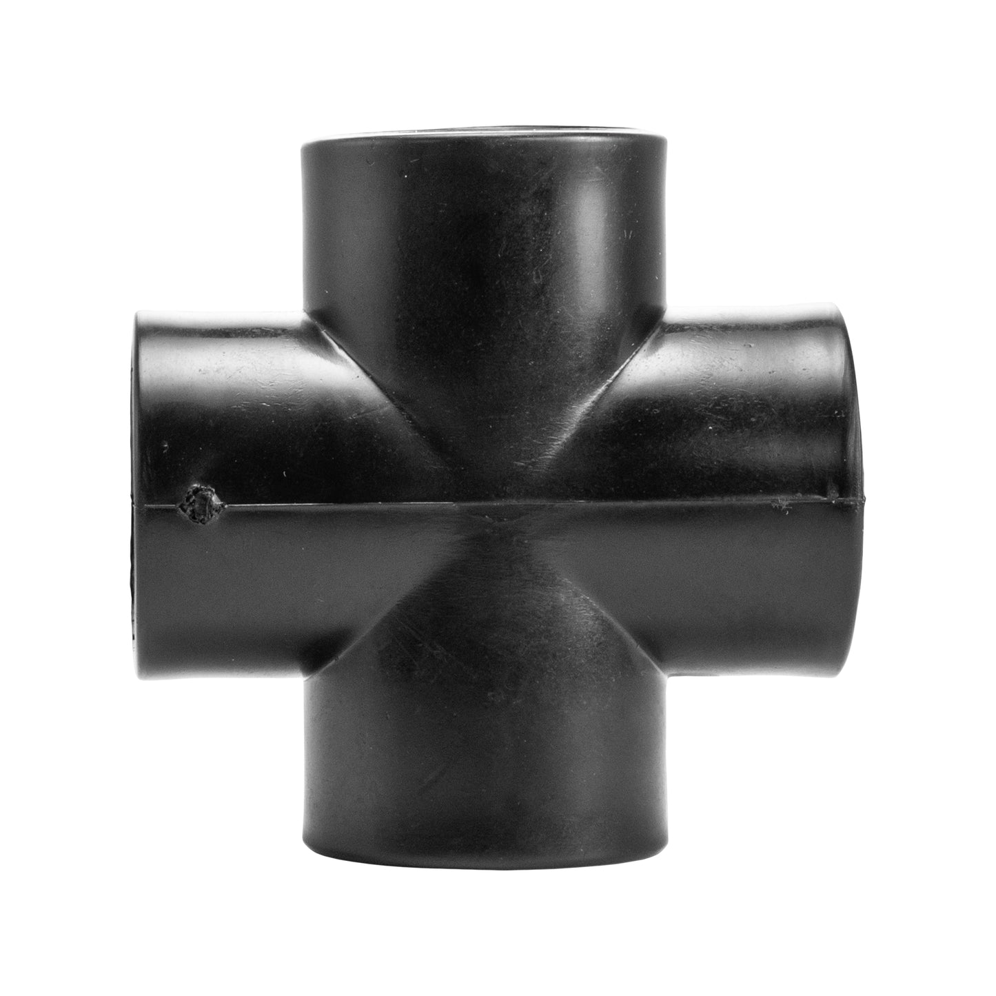 Polypropylene 4-way Female BSP Cross Splitter, 3/4"