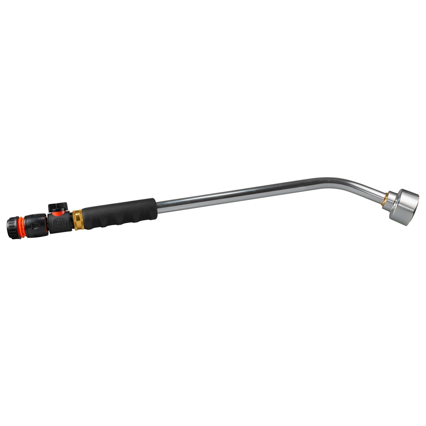 50cm Watering Lance with Rose, Plastic Valve & Hose Connector