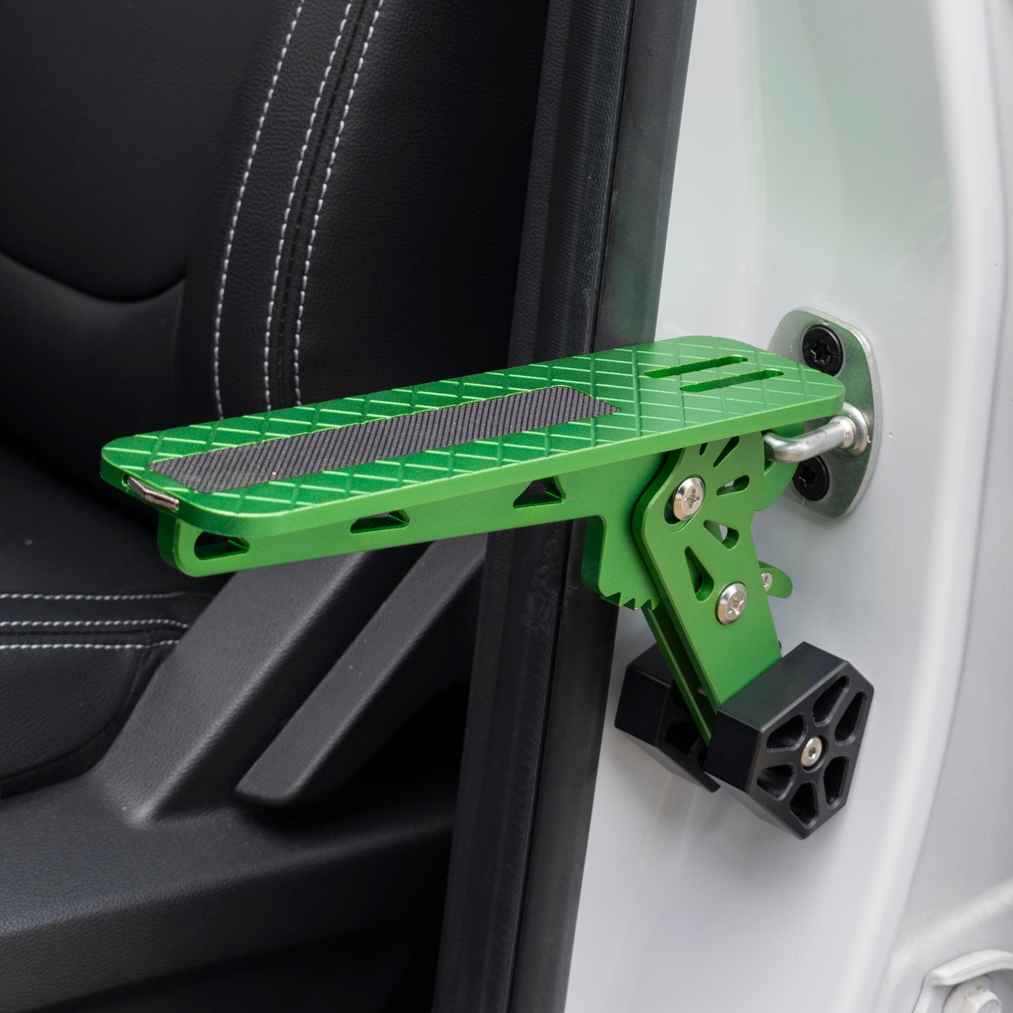 Type E Vehicle Car Door Step Up Ladder, Green