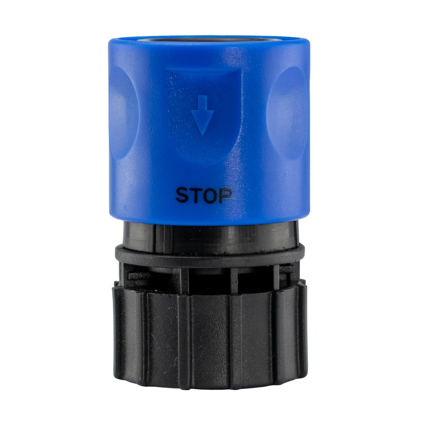 Female Hose Connector with 3/4" BSPF Thread, Blue