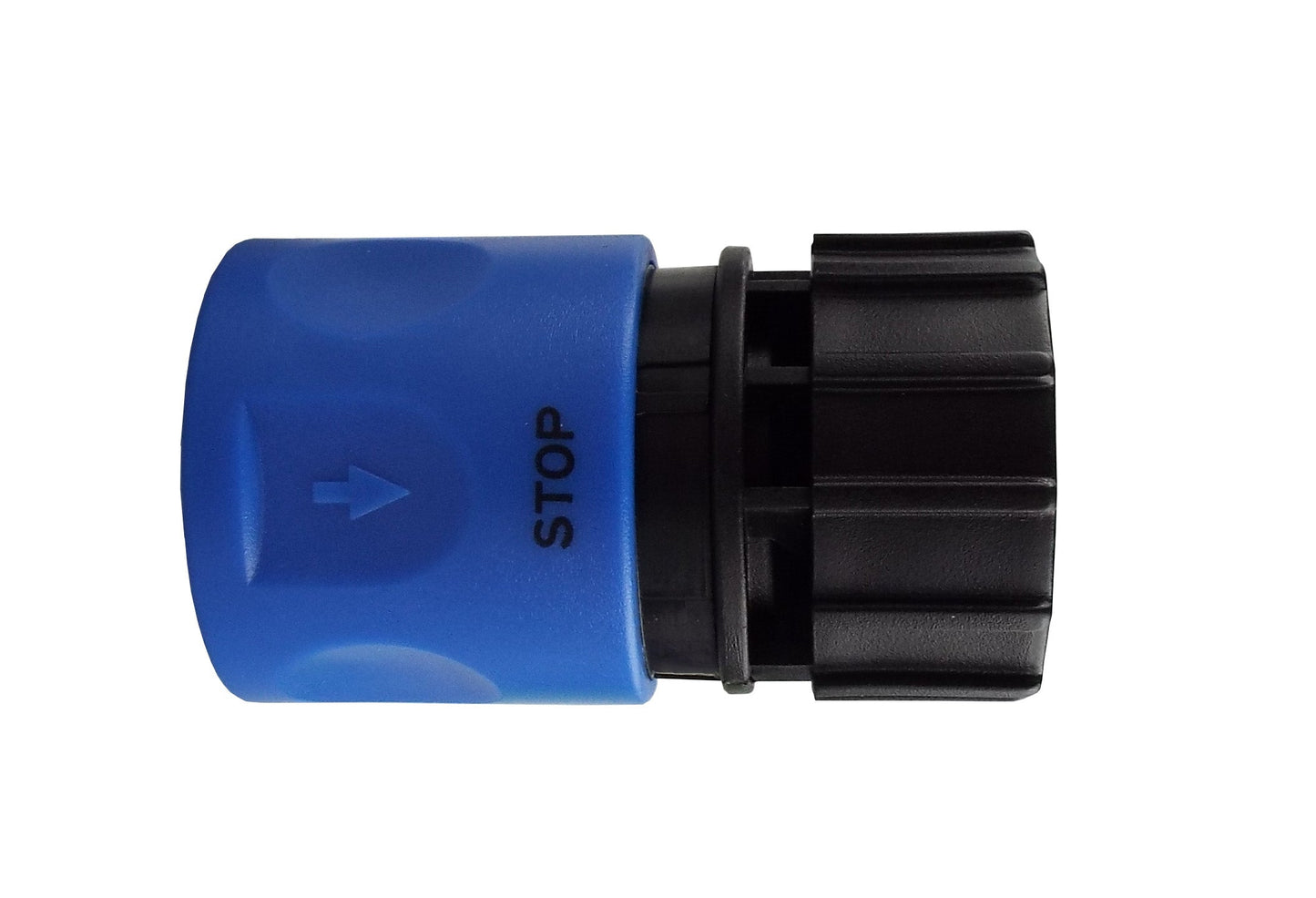 Female Hose Connector with 3/4" BSPF Thread, Blue
