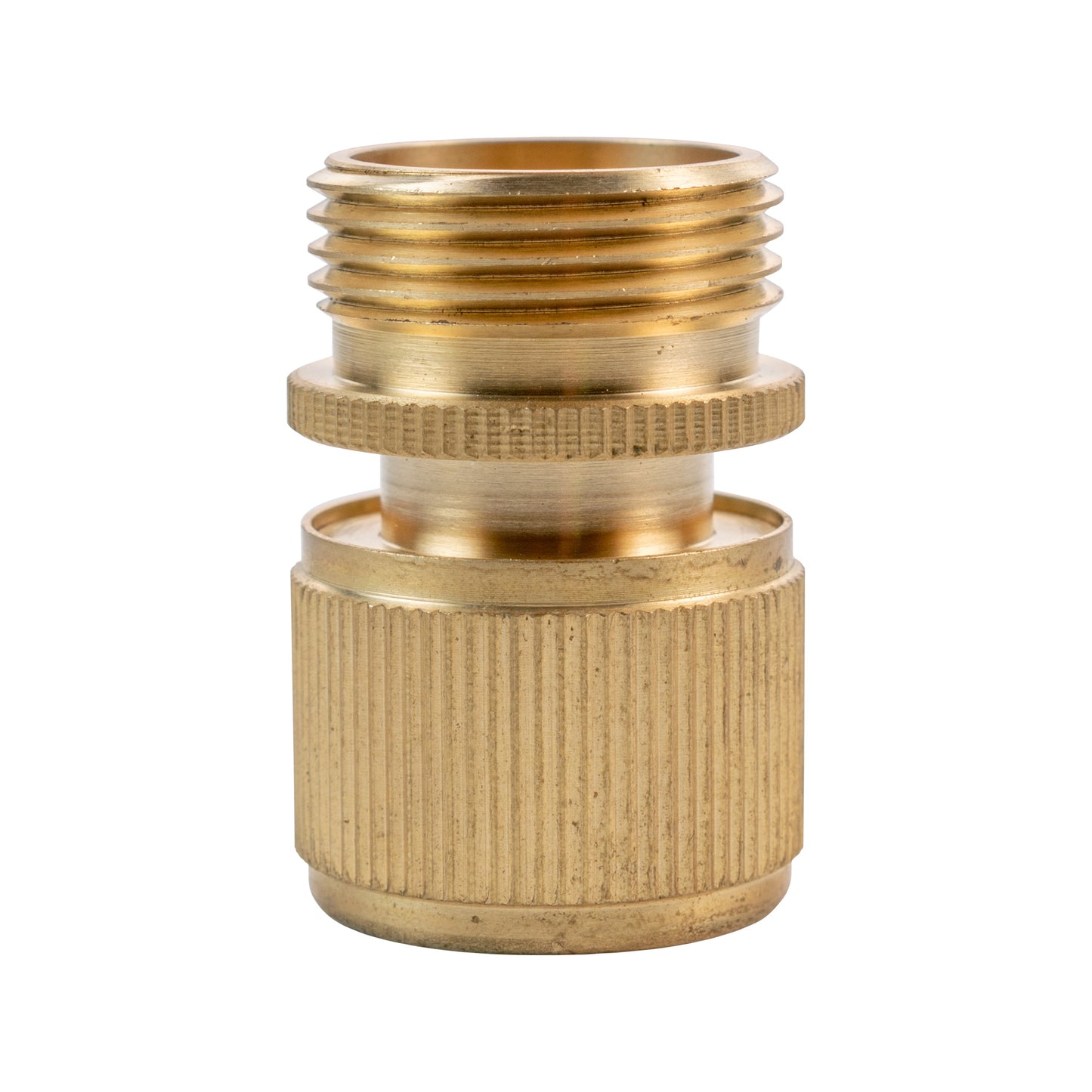 Female Hose Connector with 3/4" BSPM Thread, Brass