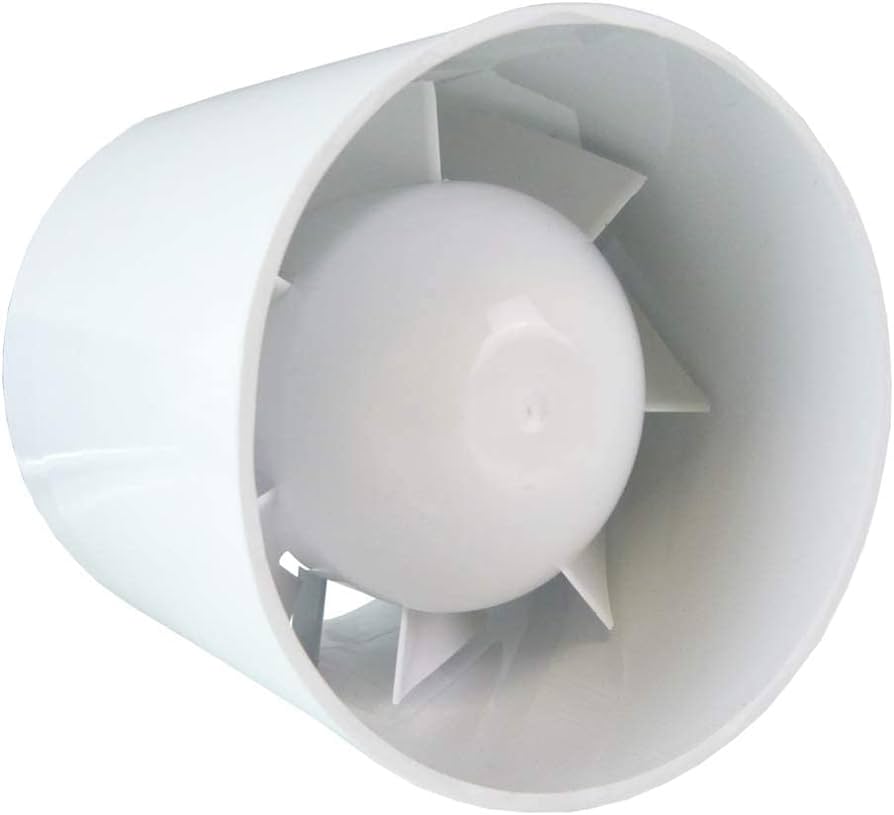Euro Axial Bathroom Extraction Fan, 120mm