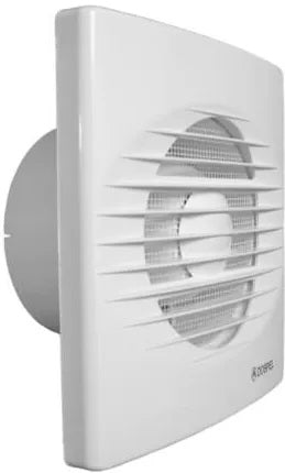 Rico Axial Bathroom Extraction Fan with Timer, 100mm