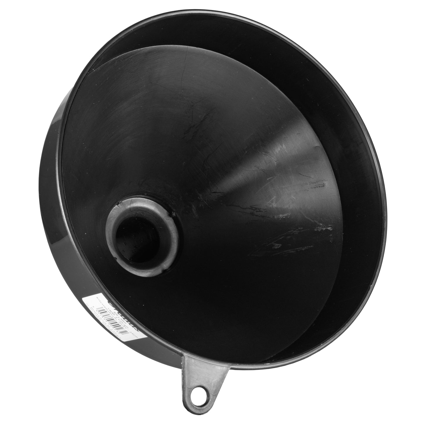 25cm (10") Wide Mouthed Fuel Funnel, Black