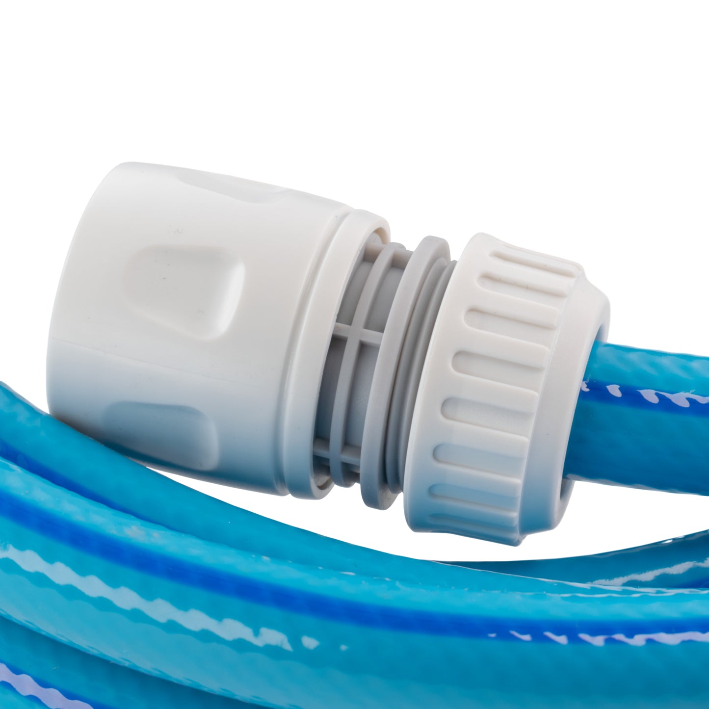 100m Supreme Plus 1/2" Blue Garden Hose Pipe with Connectors