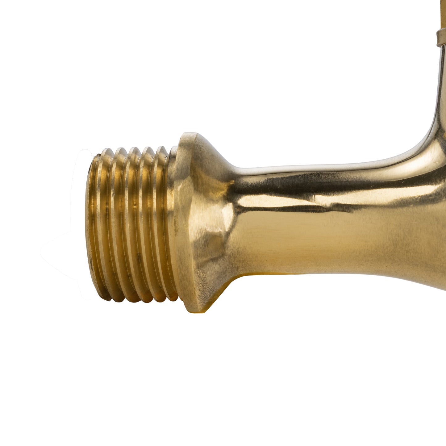 1/2" BSP Polished Vintage Style Bib Taps with Hosetail or Quick Connector Outlet