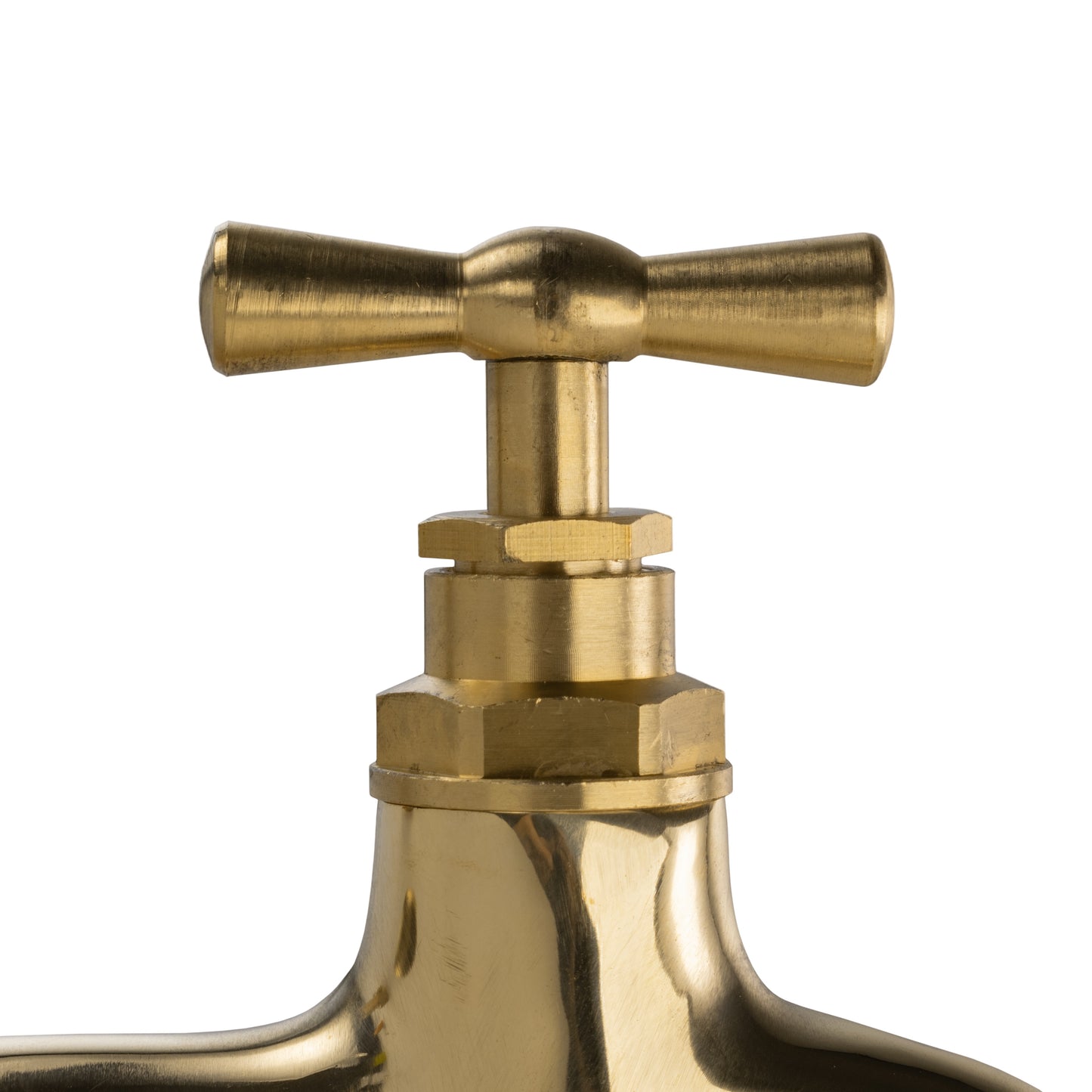 1/2" BSP Polished Vintage Style Bib Taps with Hosetail or Quick Connector Outlet