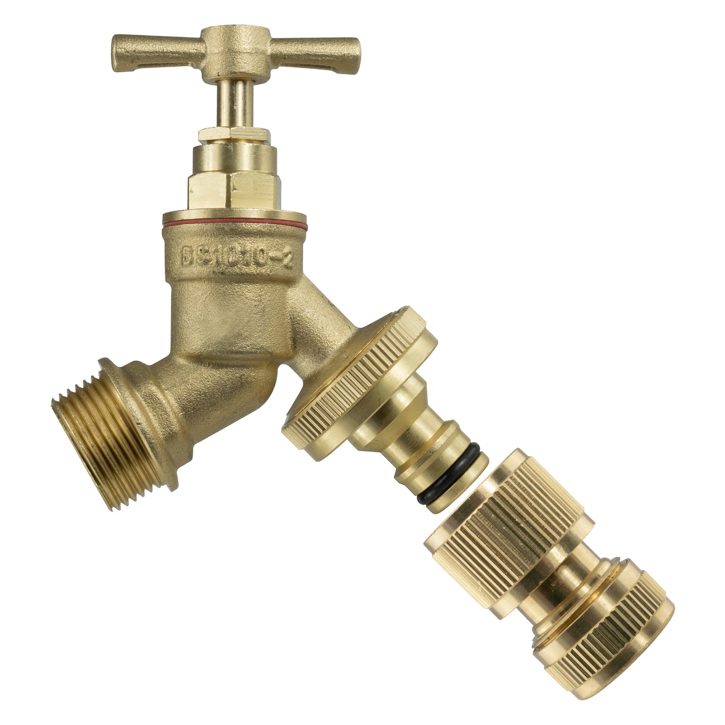 Solid Brass Garden Outdoor Taps, Quick Connector, GEKA or Hosetail Outlets