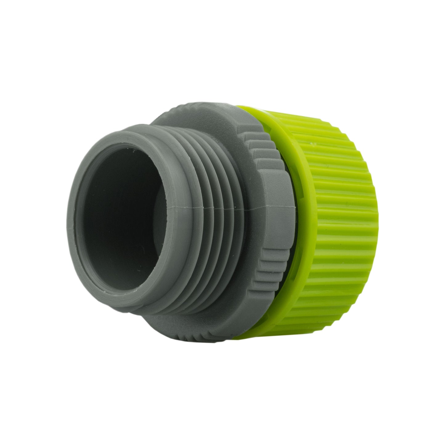 Hose Mender with 3/4"BSPM Thread, Lime