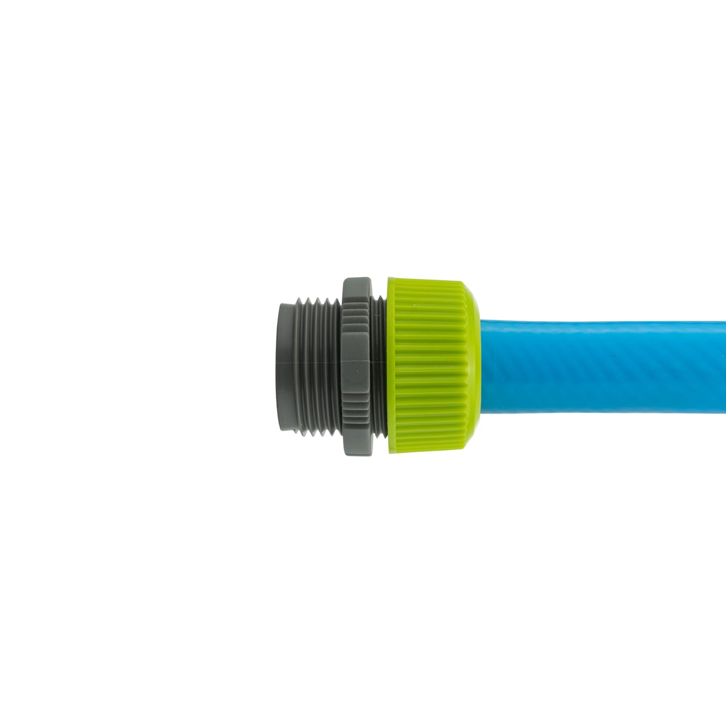 Hose Mender with 3/4"BSPM Thread, Lime