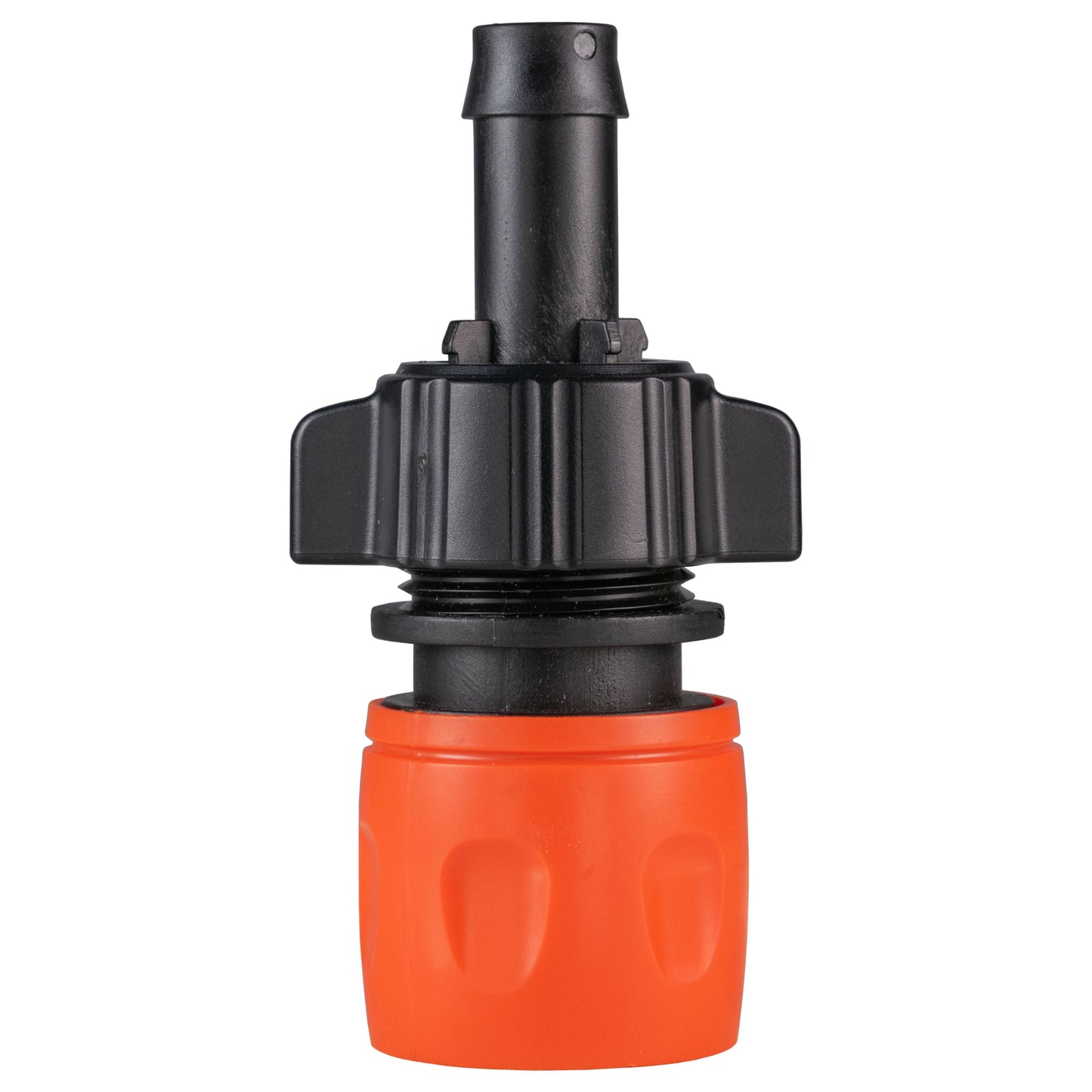 Irrigation 1/2" Barb to Female Hosepipe Quick Connector, Black