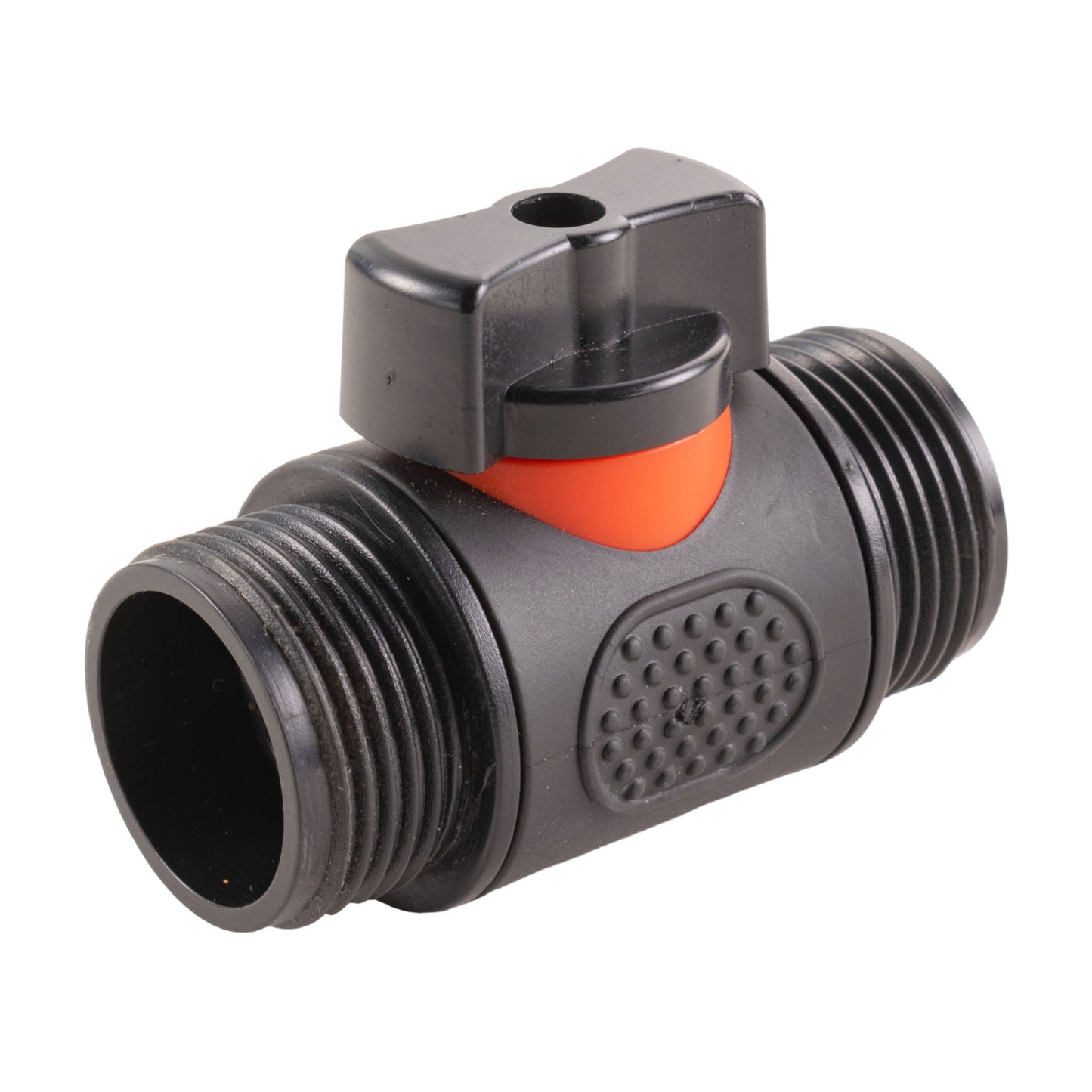 3/4" BSP Male Valve, Soft Touch Black