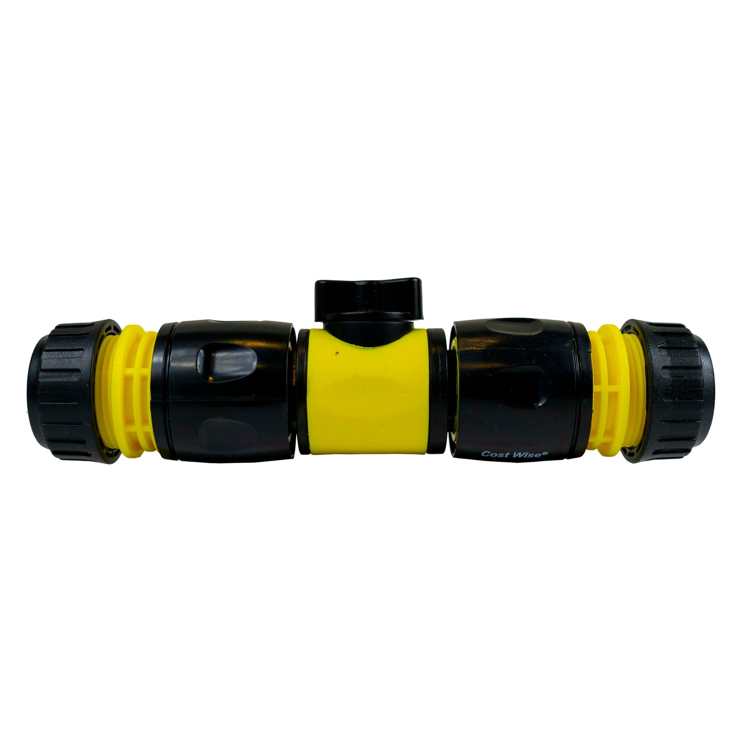In-Line Valve with Quick Connectors - 6 Piece Set, Yellow