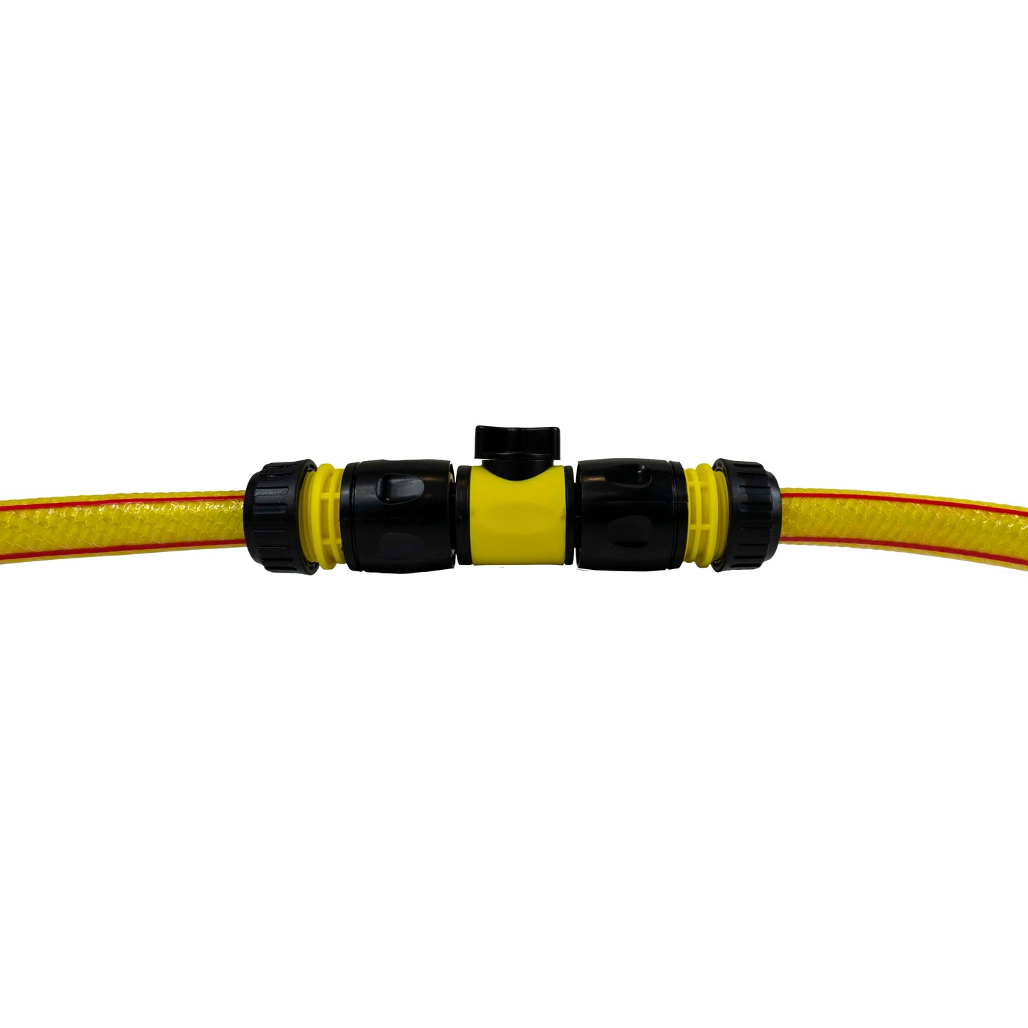 In-Line Valve with Quick Connectors - 6 Piece Set, Yellow