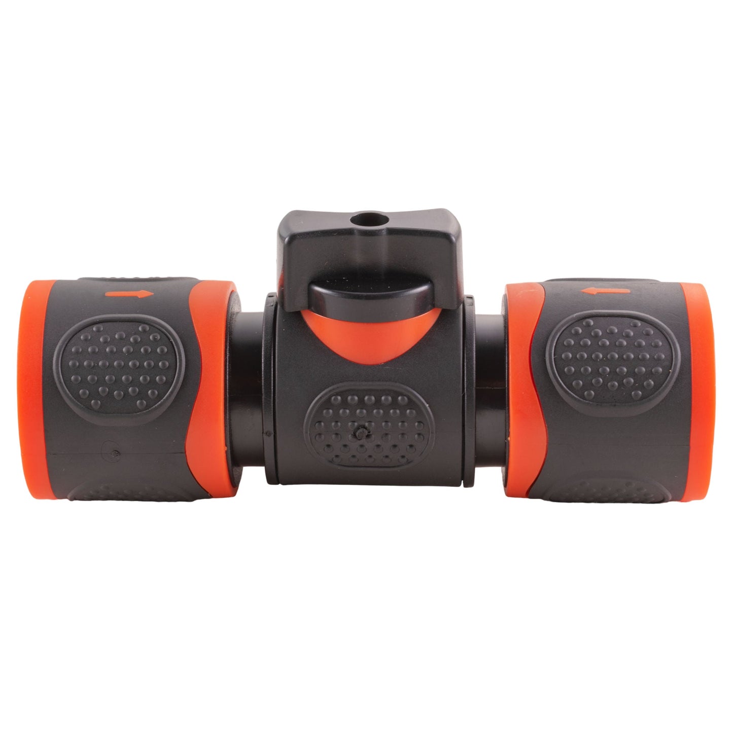 Female Quick Connector Valve, Soft Touch Black