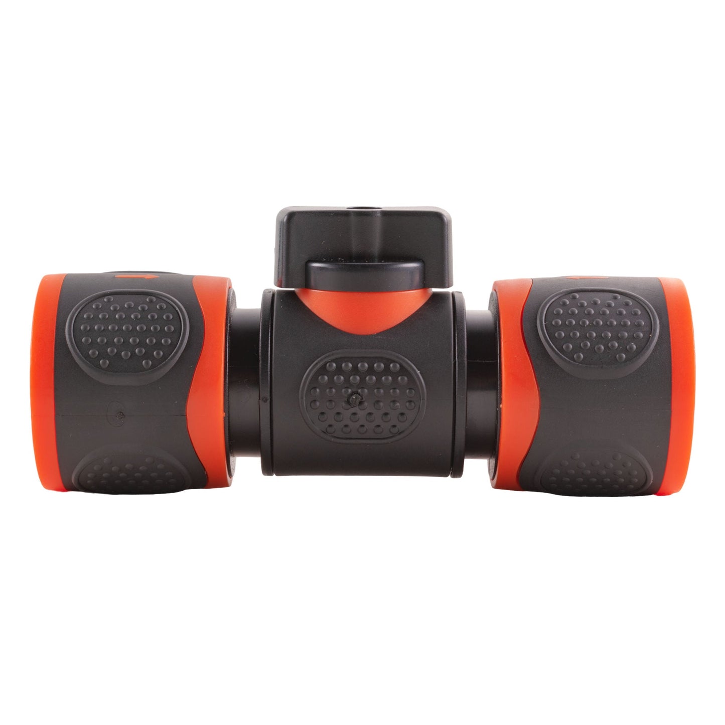 Female Quick Connector Valve, Soft Touch Black