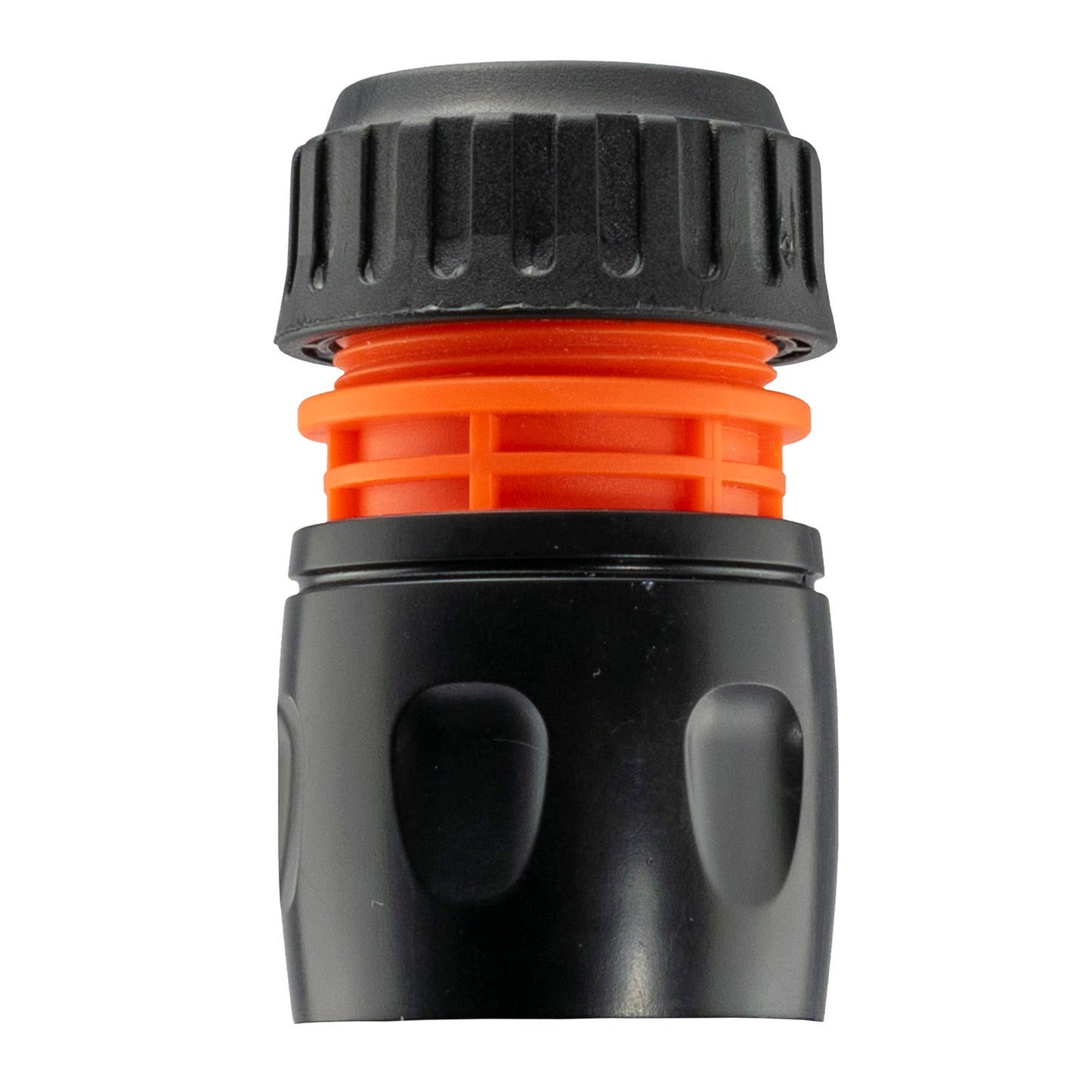 Hose Connectors Set with Nozzle, Black