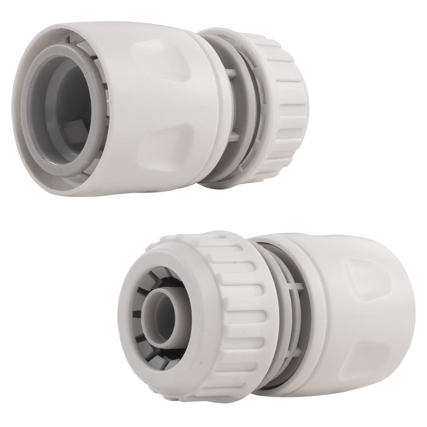 1/2" Garden Hosepipe Quick Release Connectors (2x Pack)