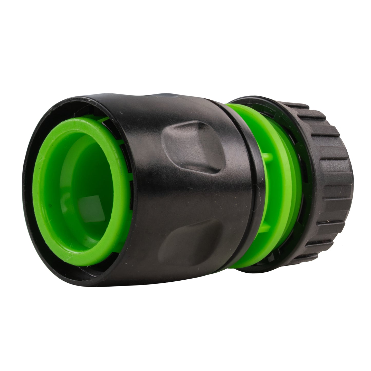 In-Line Valve with Quick Connectors - 6 Piece Set, Green & Black