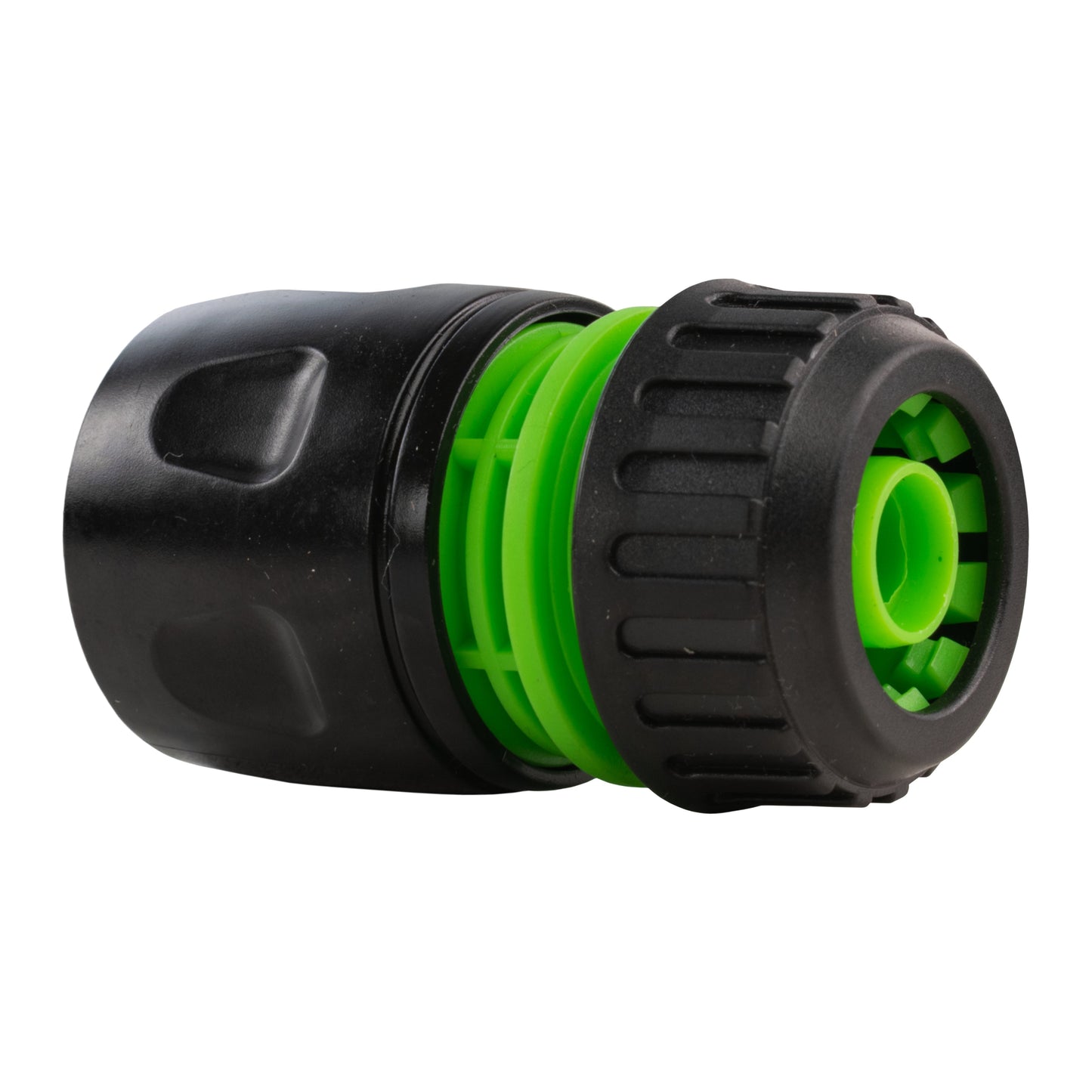 In-Line Valve with Quick Connectors - 6 Piece Set, Green & Black
