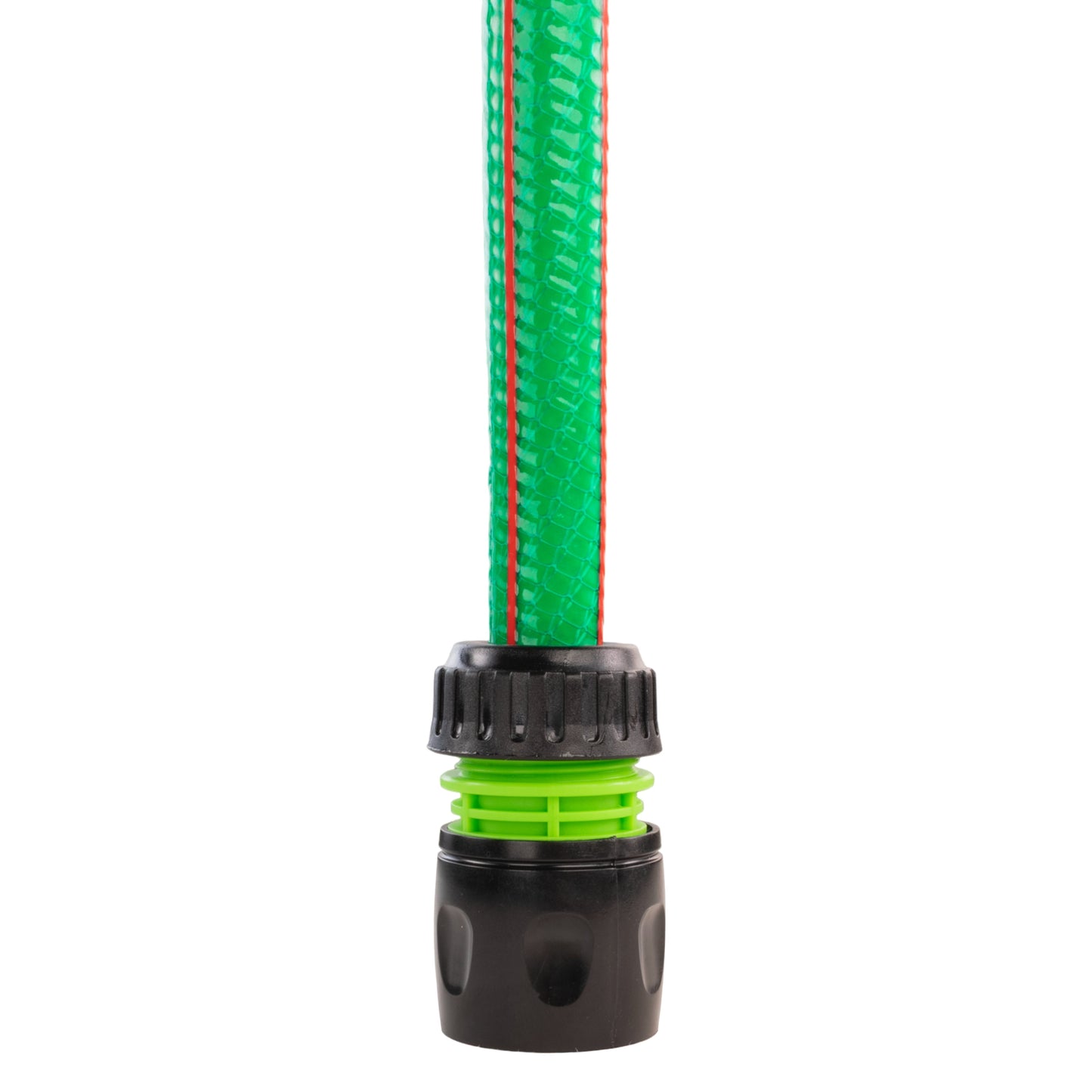 In-Line Valve with Quick Connectors - 6 Piece Set, Green & Black
