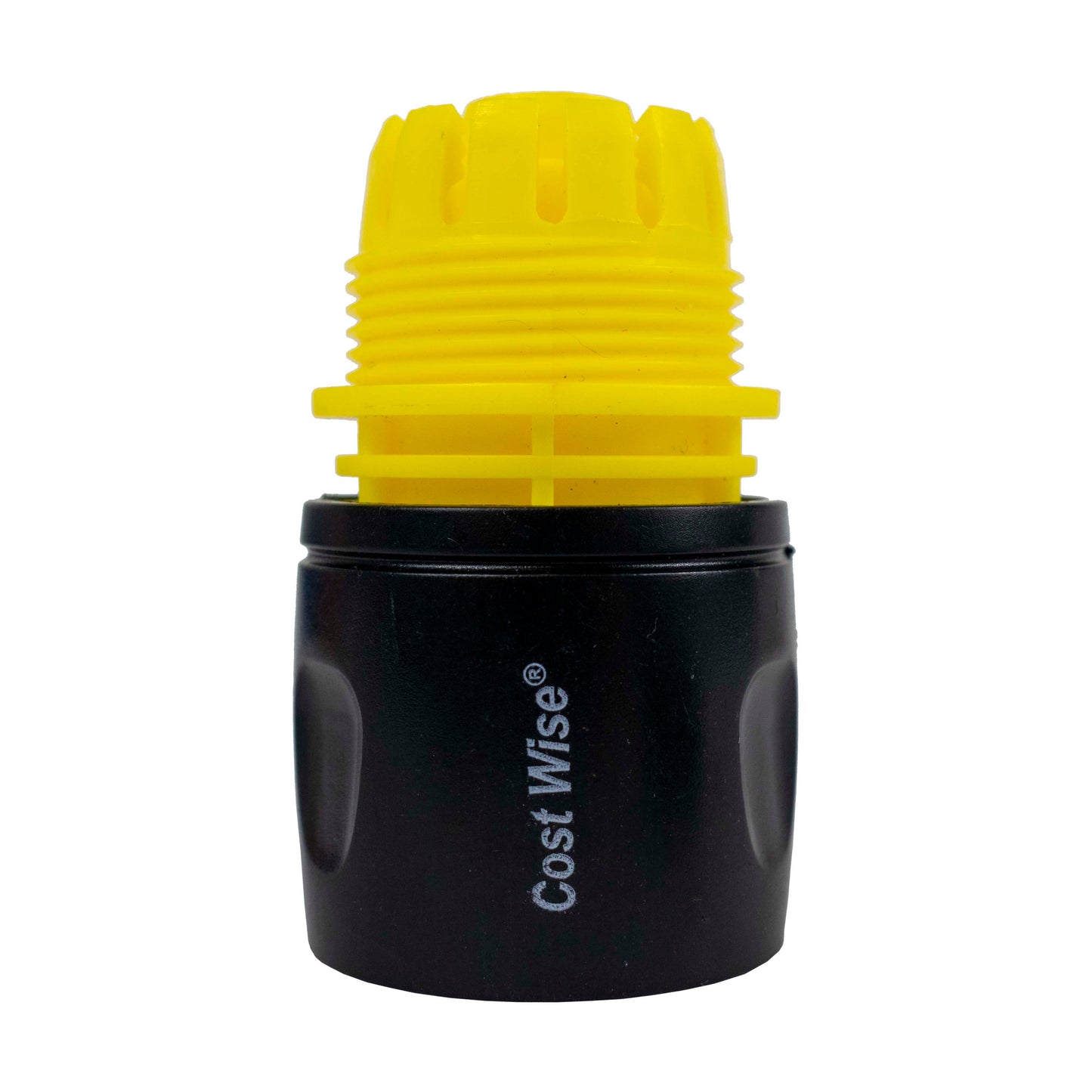 1/2" Female Hose Connector, Yellow & Black