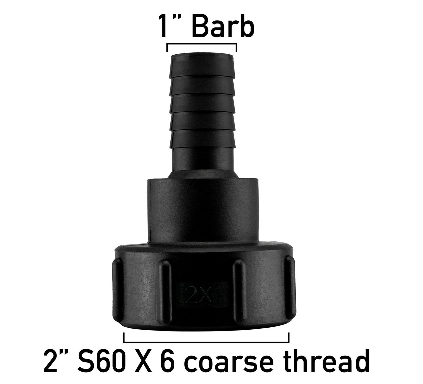 Fuel Nozzle with 1” Oil Tech Hose & S60X6 Adapter