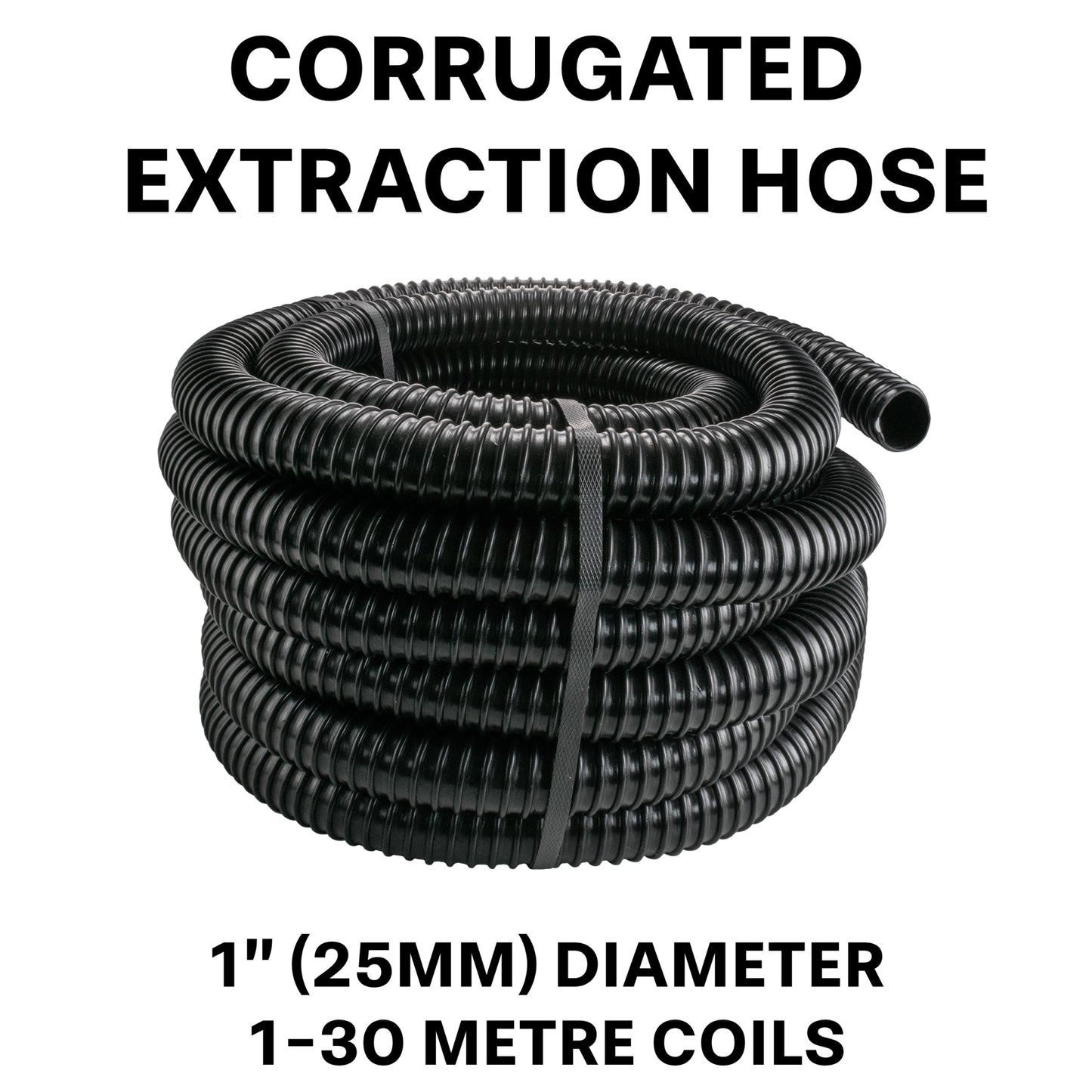 25mm (1") Flexible Corrugated Pipe