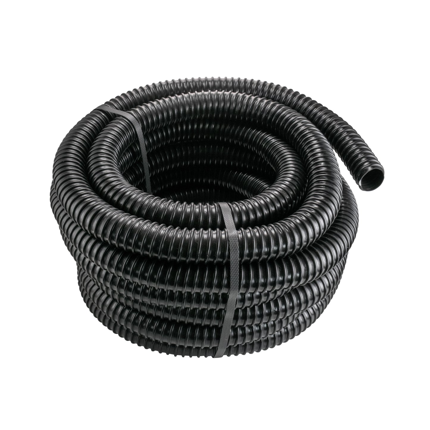 32MM BLACK CORRUGATED FLEXIBLE POND HOSE PUMP GARDEN PIPE TUBE FISH MARINE FLEXI