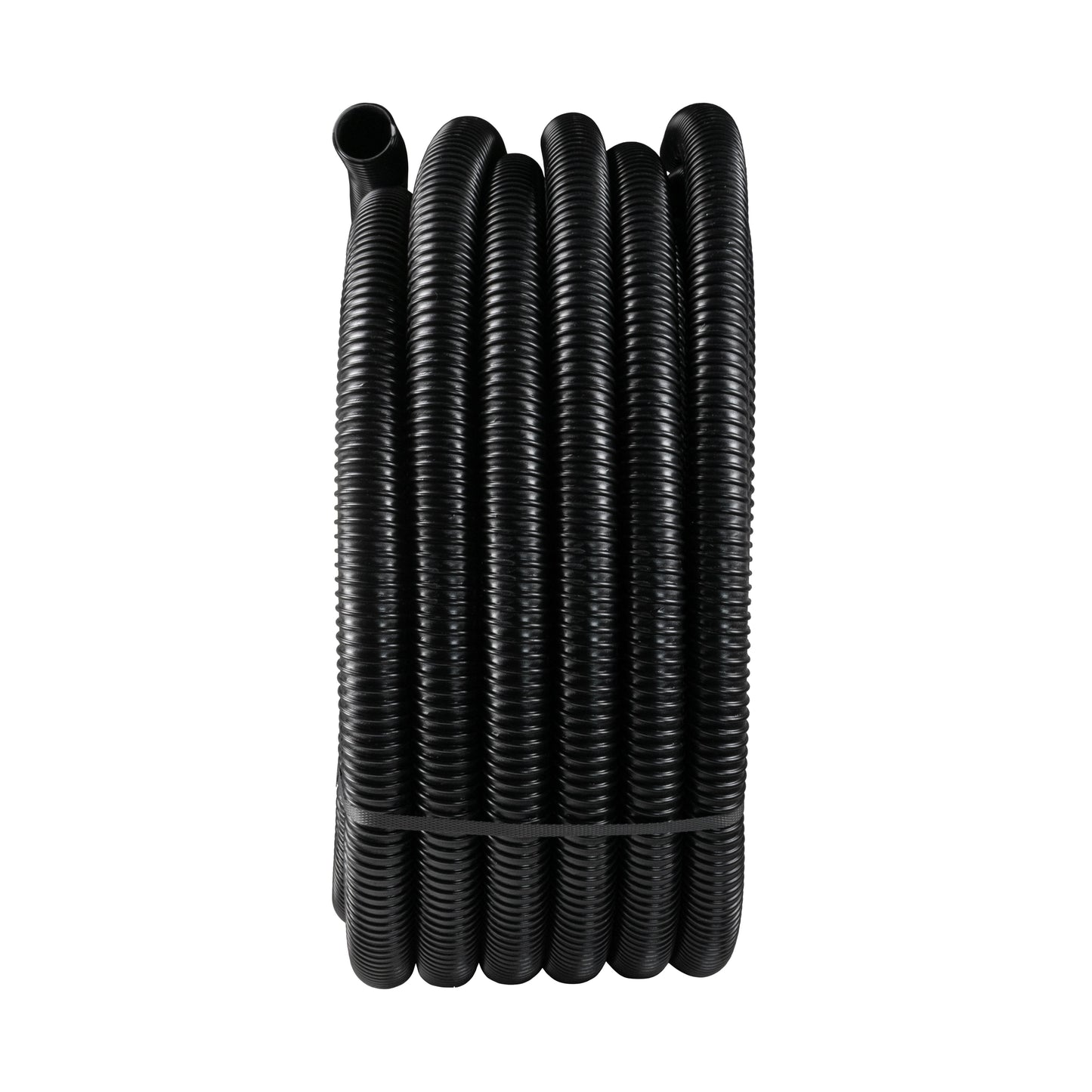 38MM (1.5") BLACK CORRUGATED FLEXIBLE POND HOSE PUMP GARDEN PIPE FISH MARINE