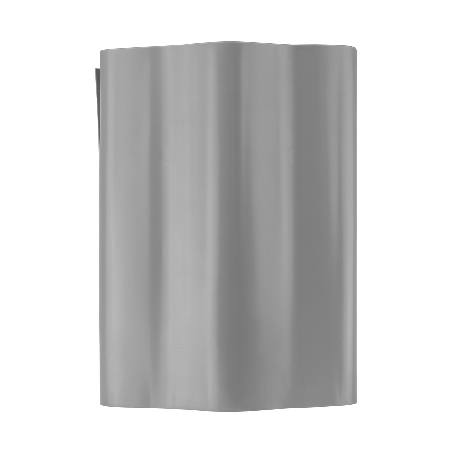 Light Grey Crinkled Flexible Lawn Edging, 20cm Height
