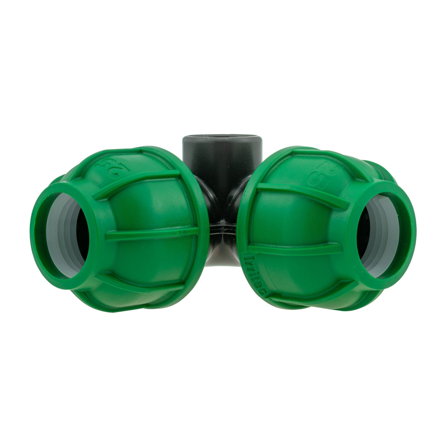 MDPE Vertical Tee Splitter, 25mm - 1/2" BSPM