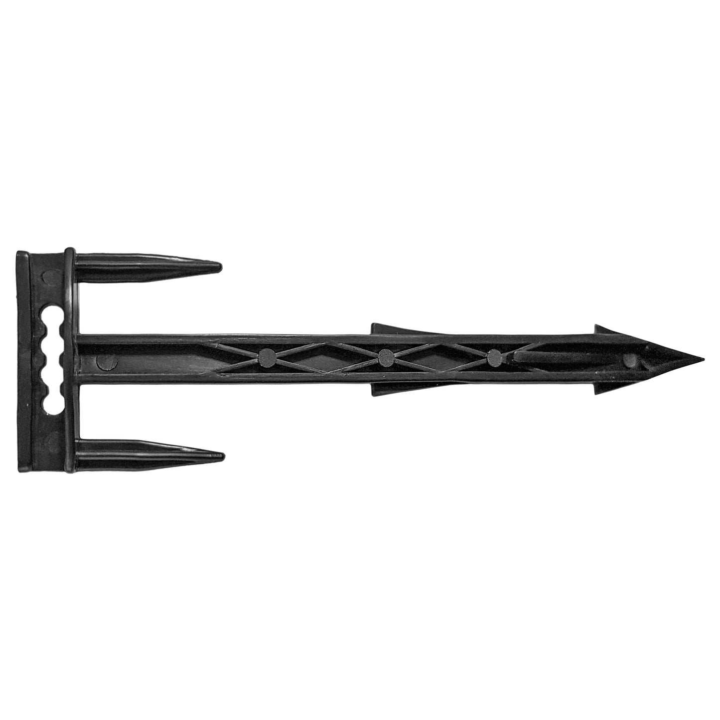 17cm Plastic T Pegs for Secure Fabric Fixing