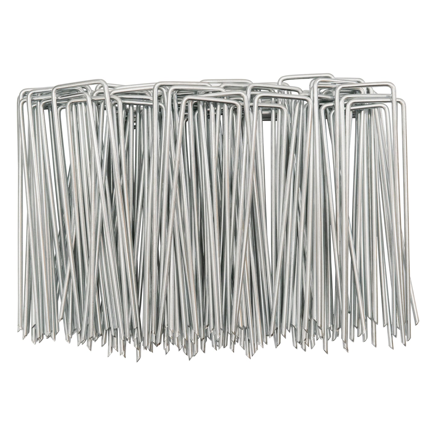 Metal Hold Down Staple U-Pegs, Pack of 100