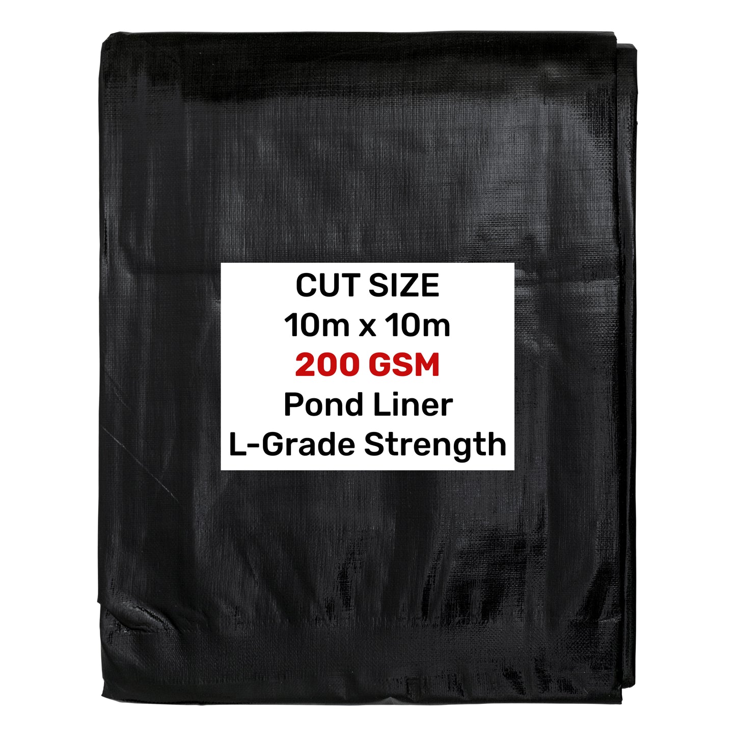 200gsm Black & Grey Flexible Garden Pond Liners
