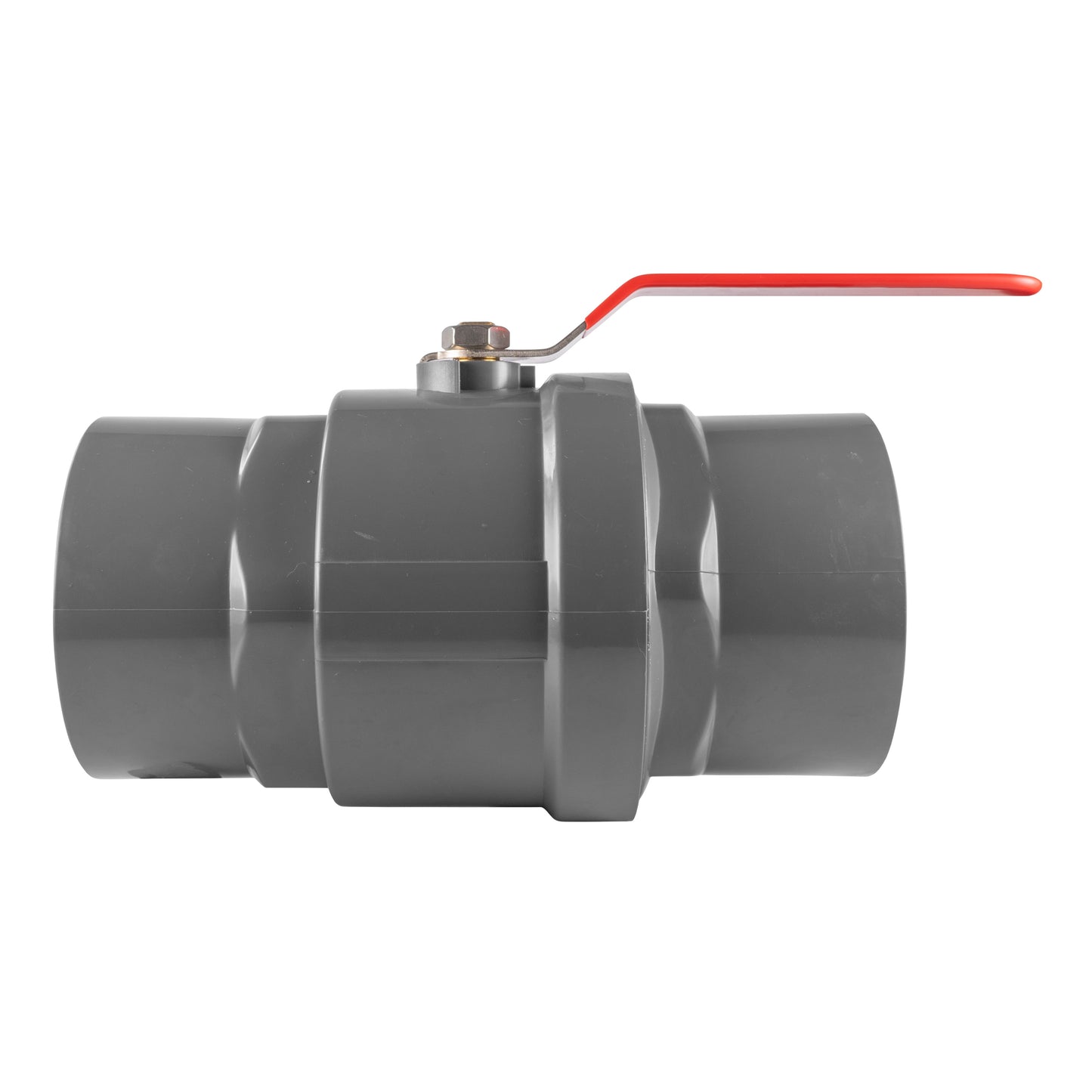 Polypropylene Lever Valve with Stainless Steel Ball, 3"
