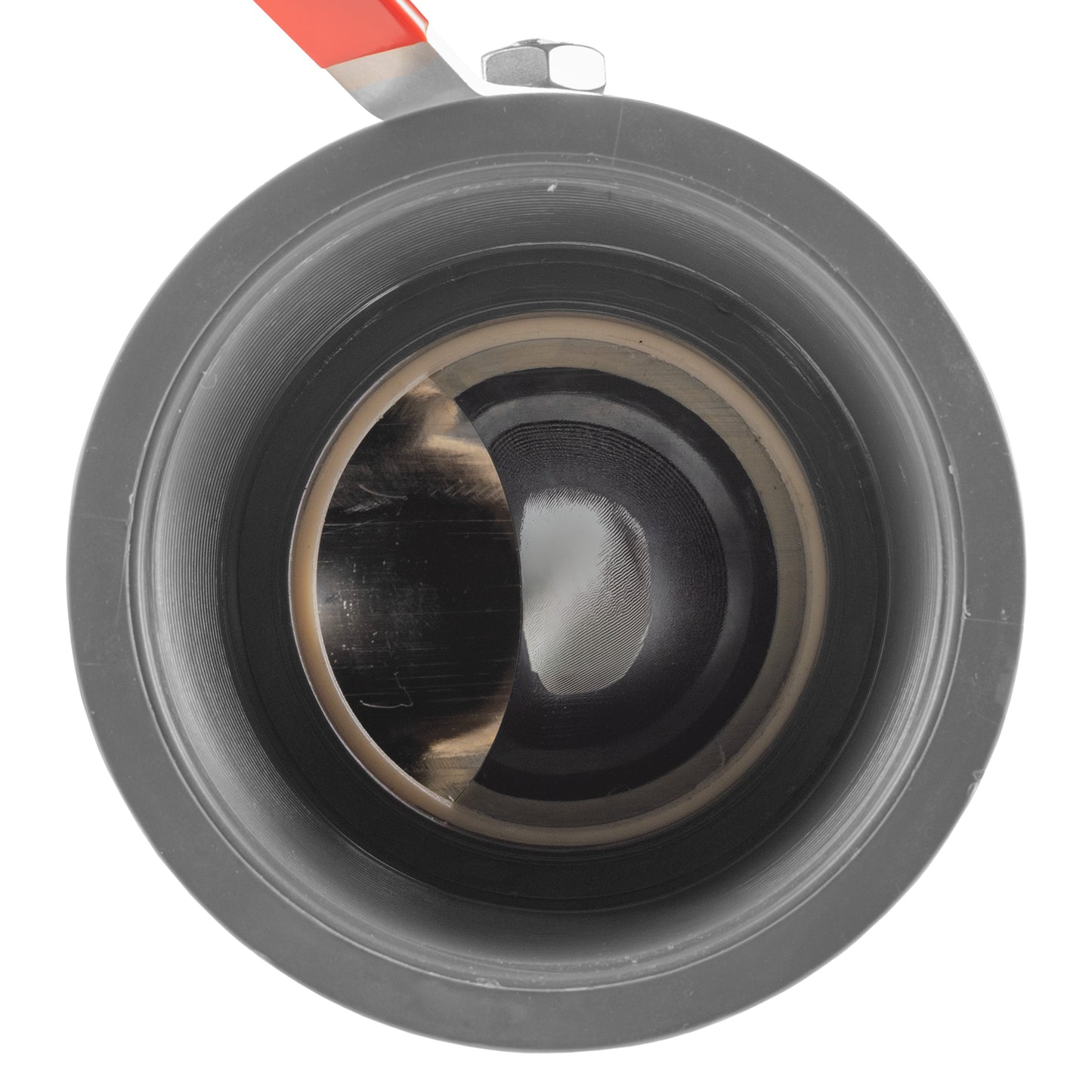 Polypropylene Lever Valve with Stainless Steel Ball, 3"