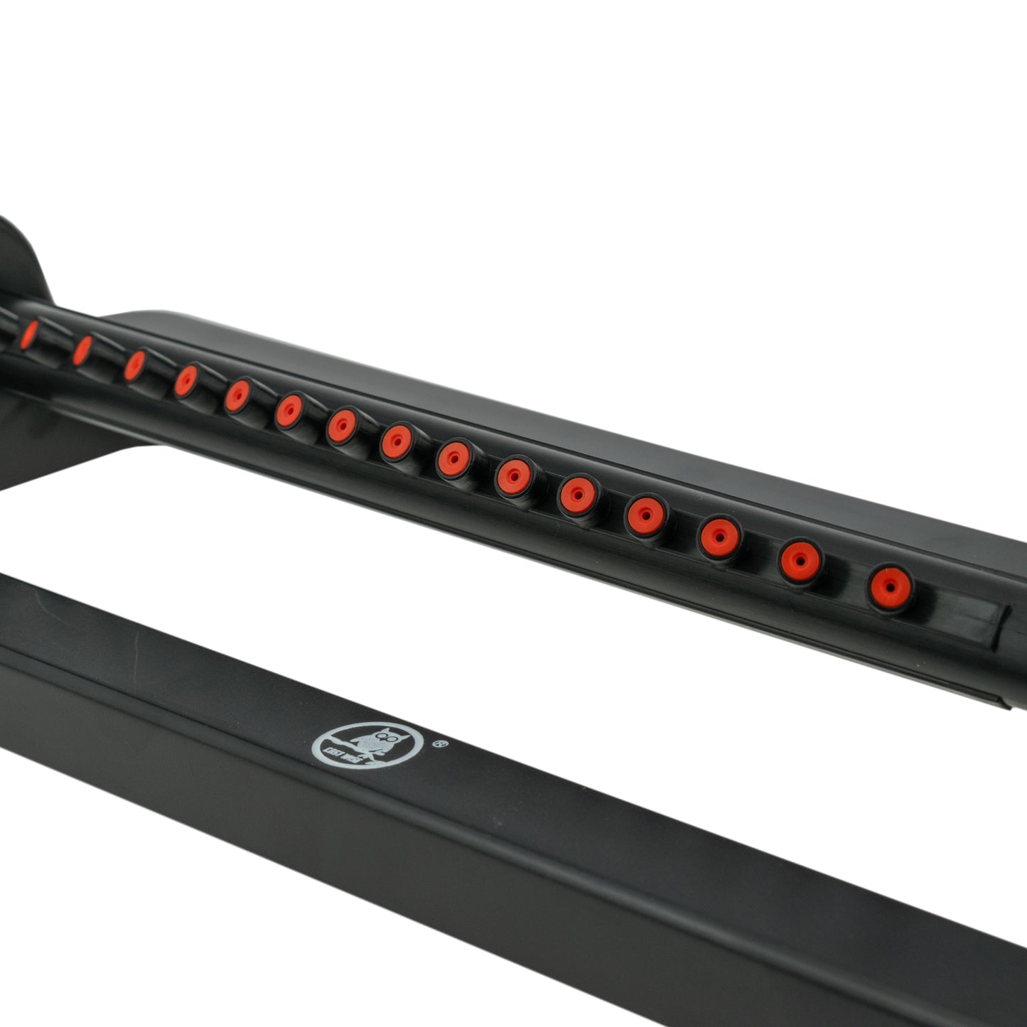 Oscillating Bar Sprinkler, Black & Orange