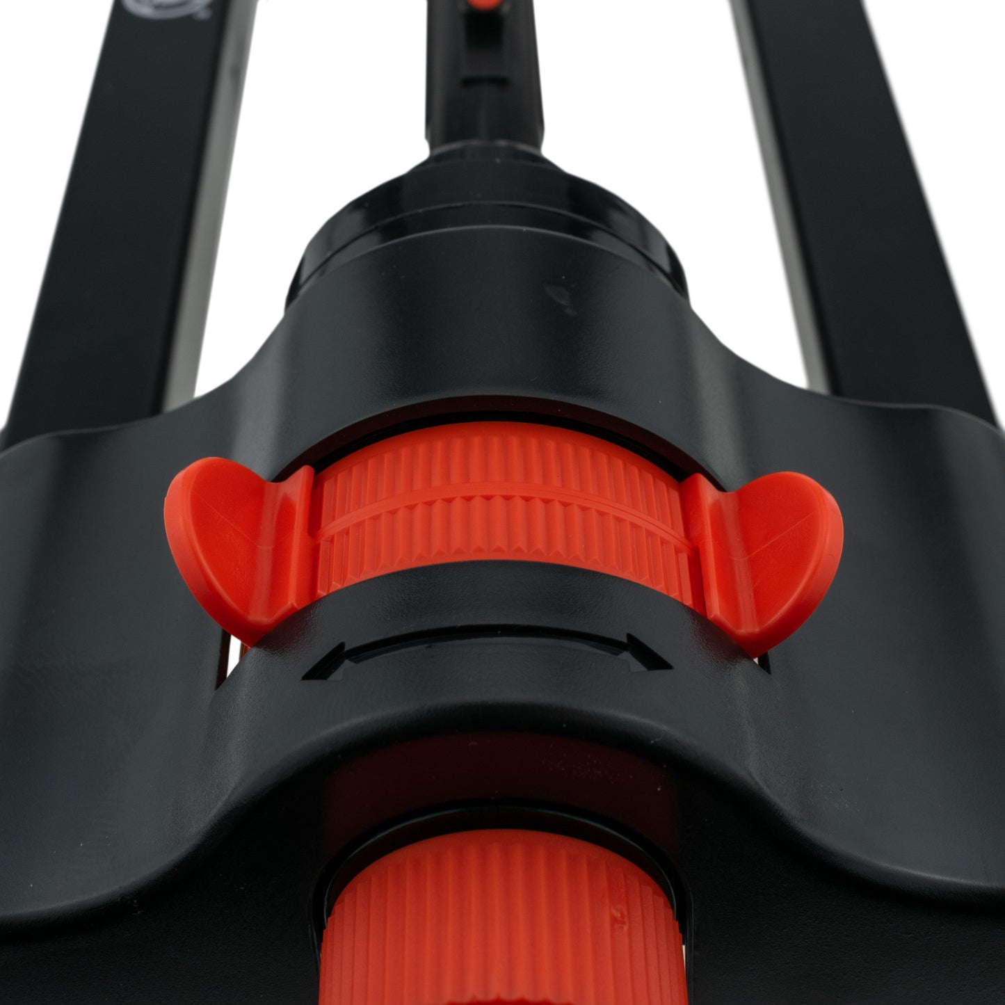 Oscillating Bar Sprinkler, Black & Orange